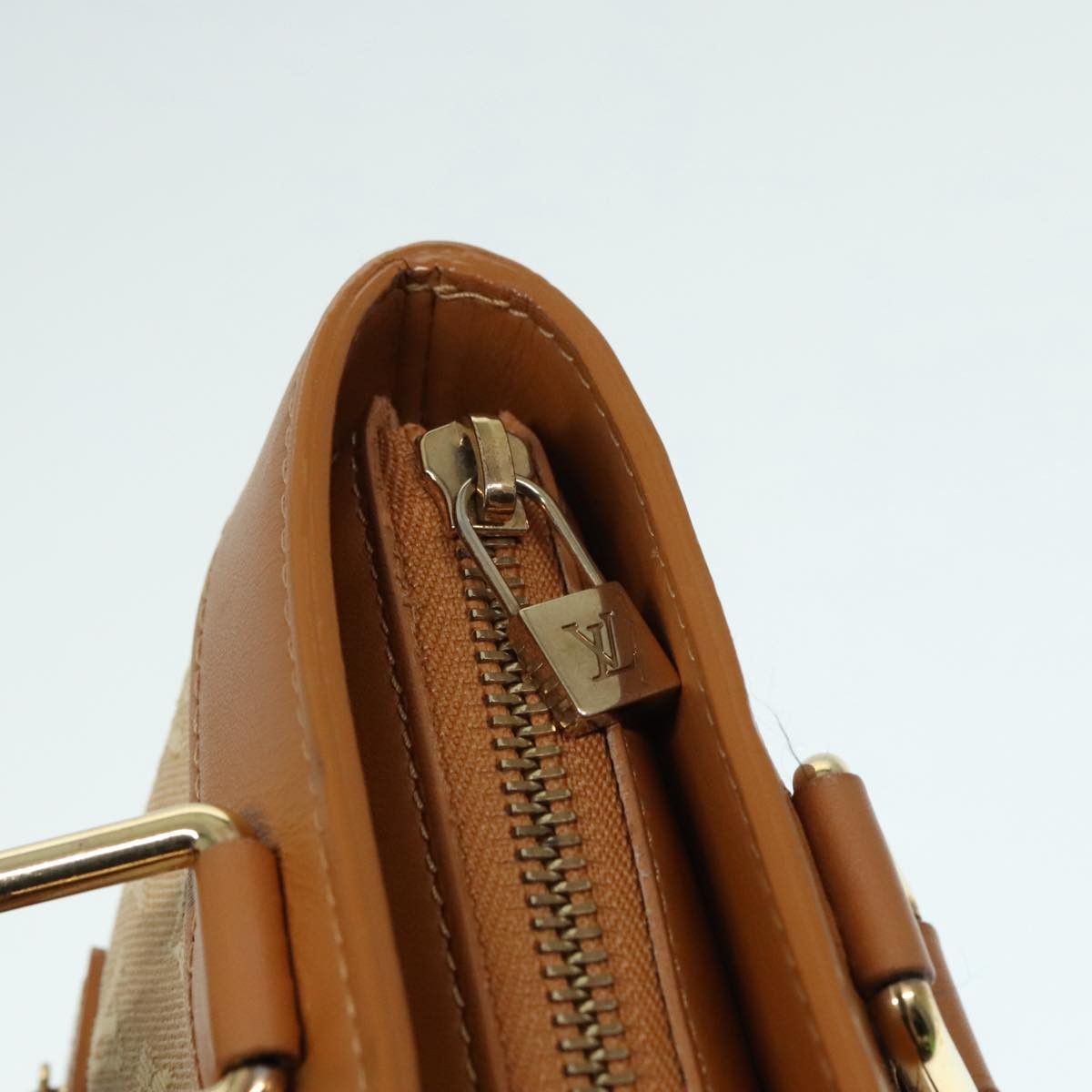 Louis Vuitton Lucille Beige Canvas Handbag (Pre-Owned) Size ONE SIZE - 12 Thumbnail