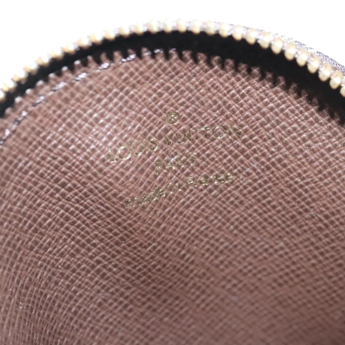 Louis Vuitton Porte Monnaie Rond Brown Canvas Wallet (Pre-Owned) Size ONE SIZE - 13 Thumbnail