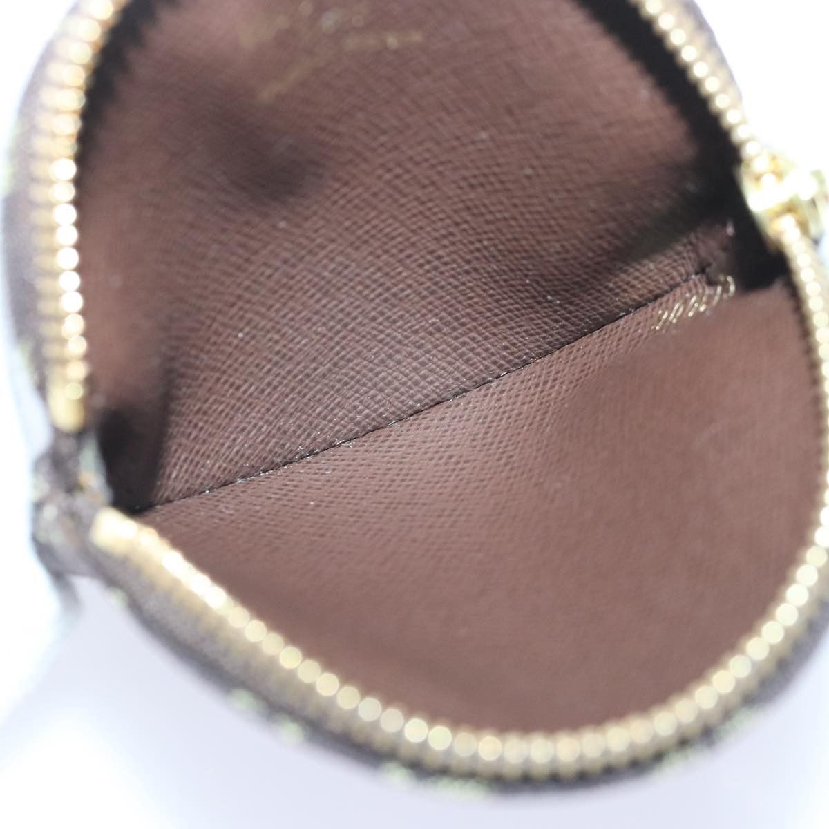 Louis Vuitton Porte Monnaie Rond Brown Canvas Wallet (Pre-Owned) Size ONE SIZE - 11 Thumbnail