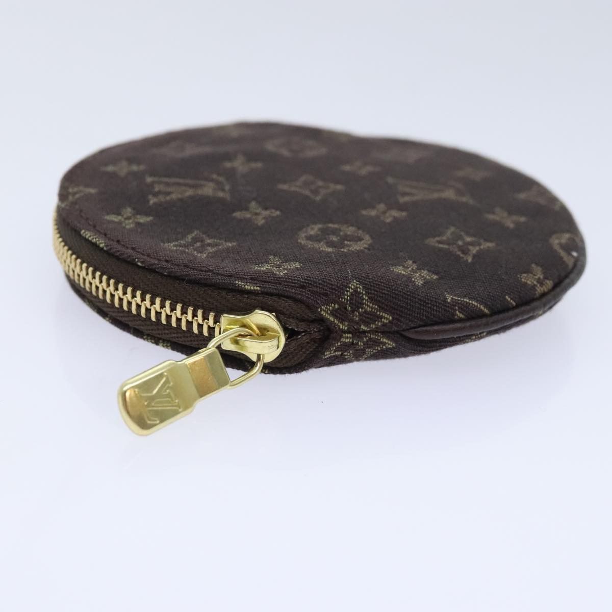 Louis Vuitton Porte Monnaie Rond Brown Canvas Wallet (Pre-Owned) Size ONE SIZE - 4 Thumbnail