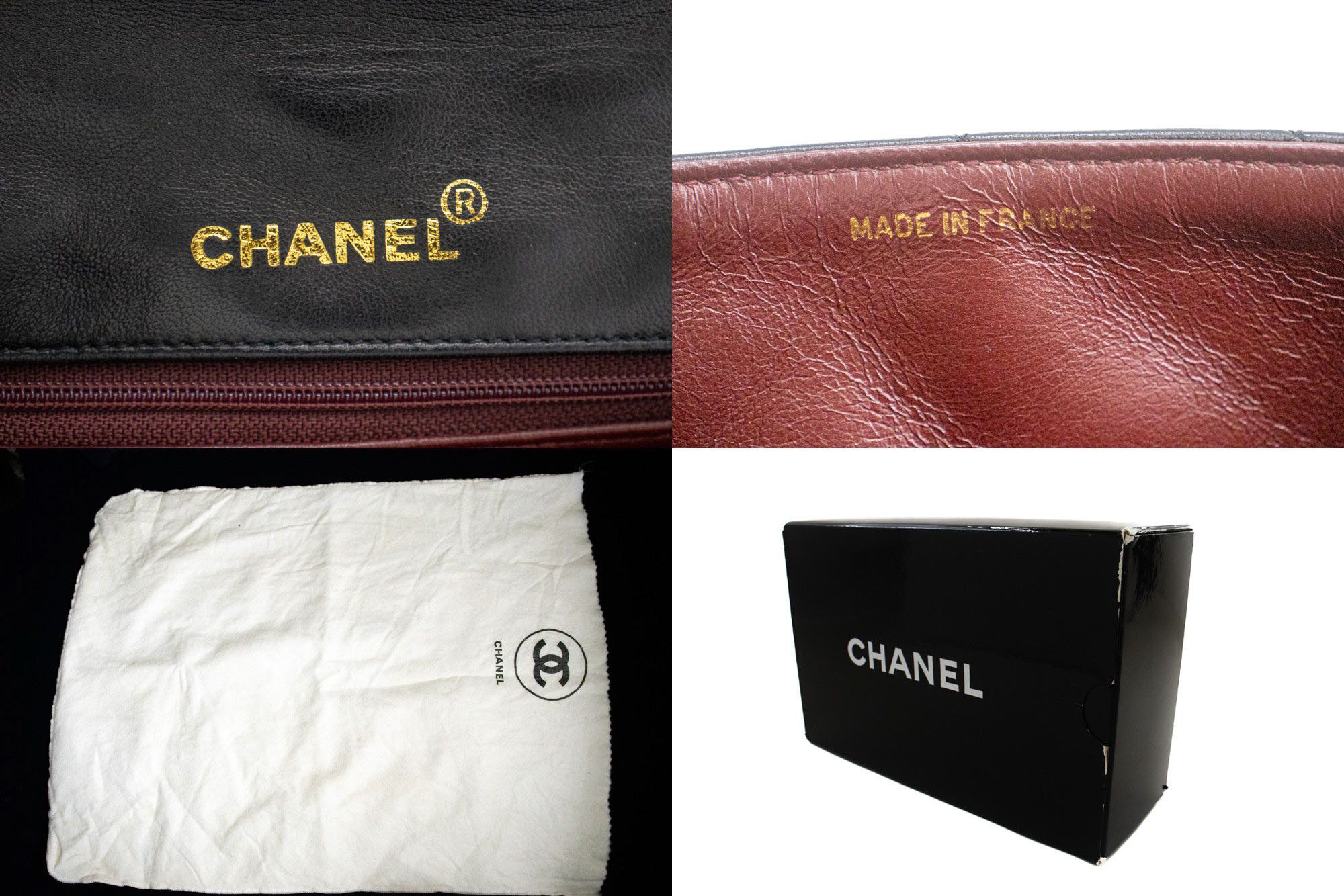 Chanel Diana Black Leather Shoulder Bag (Pre-Owned) Size ONE SIZE - 10 Thumbnail
