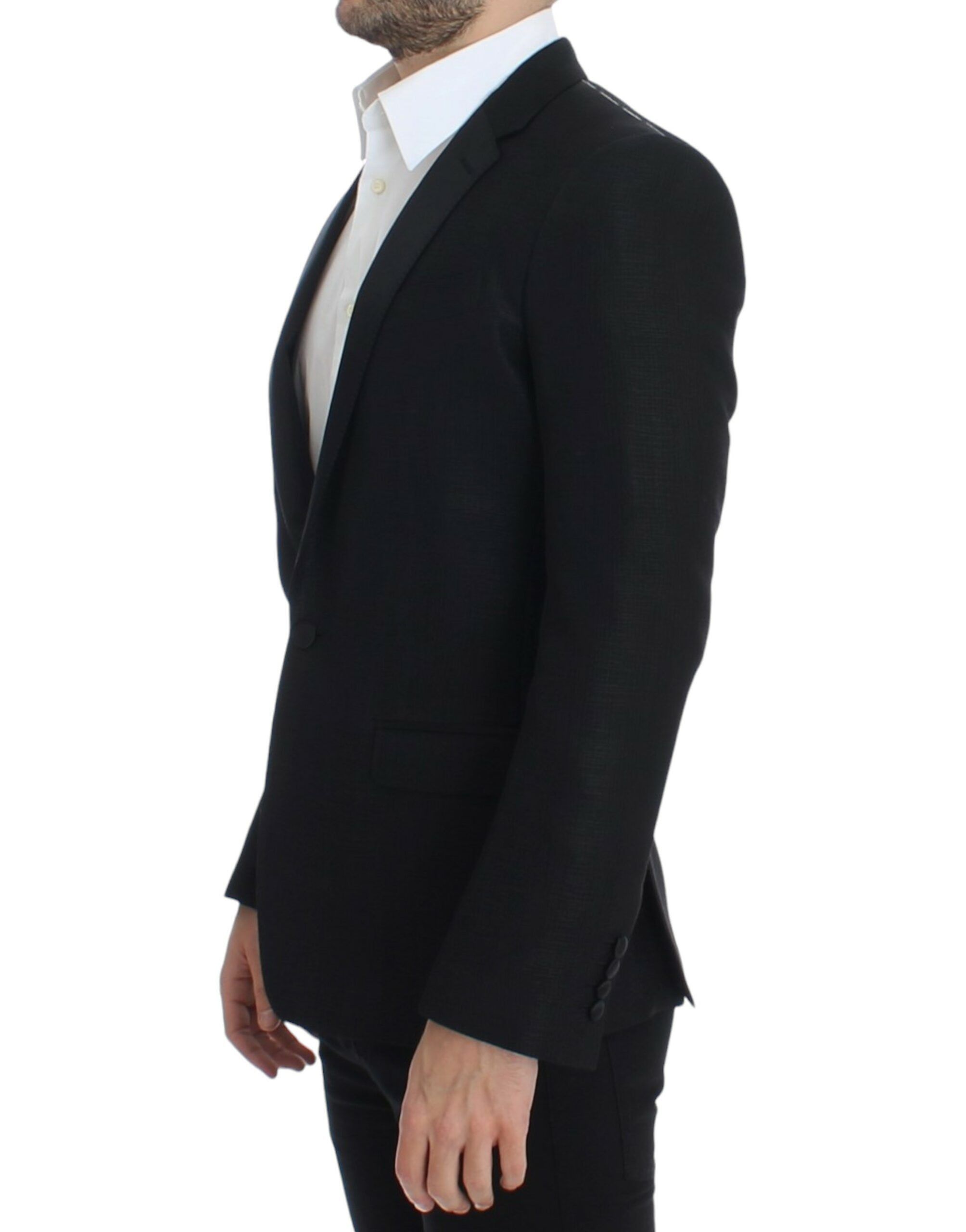 Dolce & Gabbana Elegant Martini Slim Fit Blazer Men's Jacket Size 38R - 2 Thumbnail