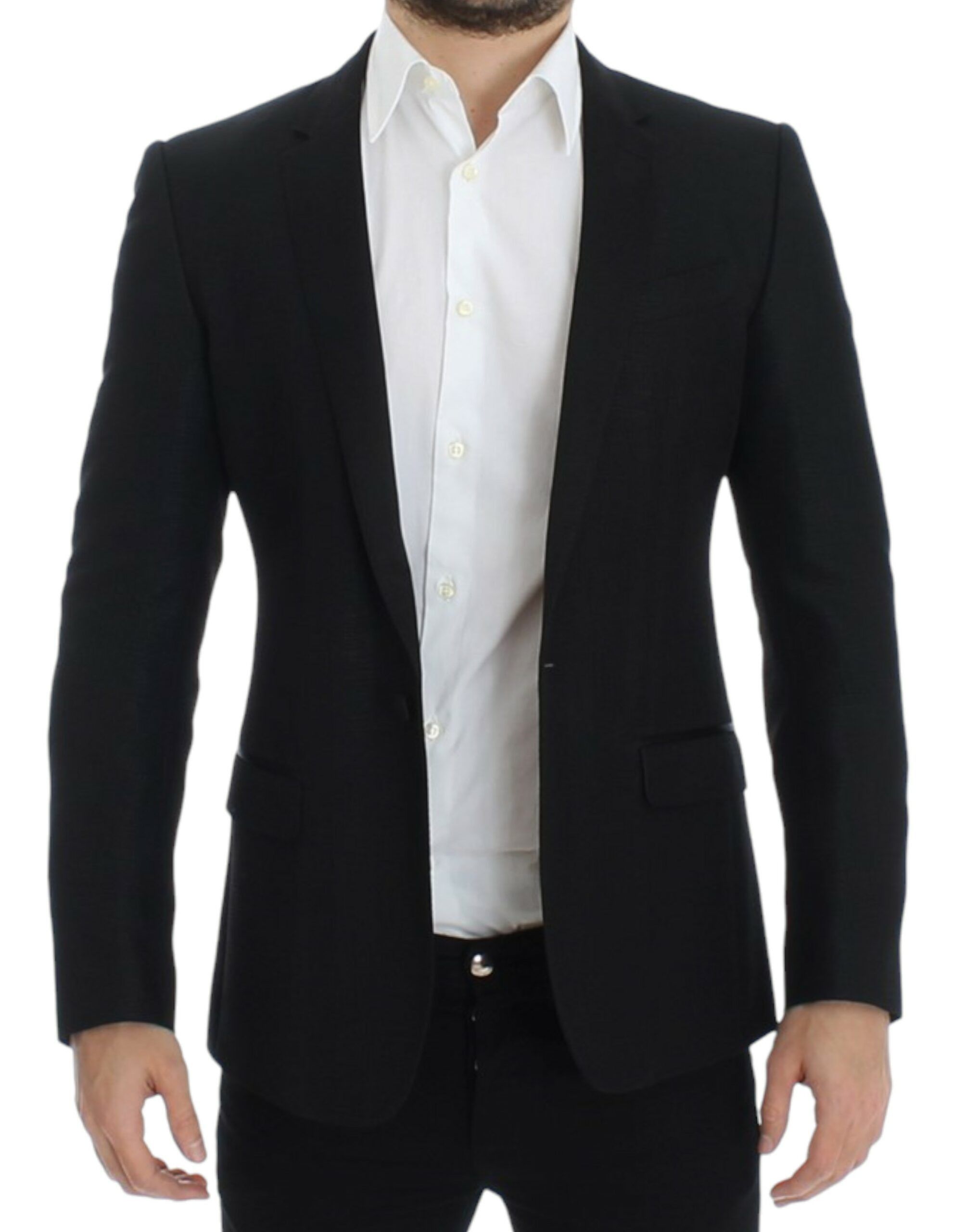 Dolce & Gabbana Elegant Martini Slim Fit Blazer Men's Jacket Size 38R - 6 Thumbnail