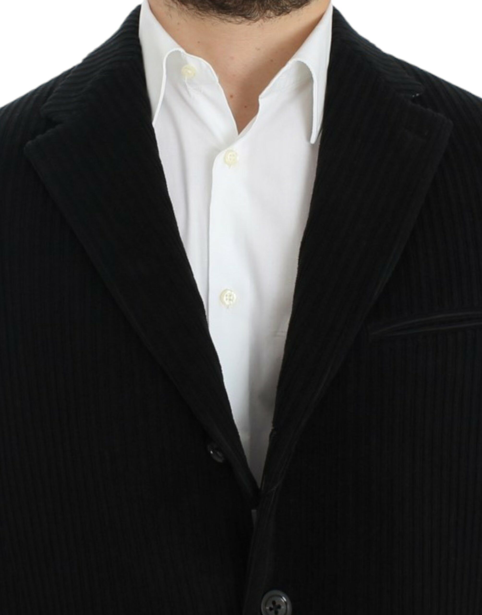 Dolce & Gabbana Elegant Black Martini Blazer Men's Jacket Size 38R - 5 Thumbnail