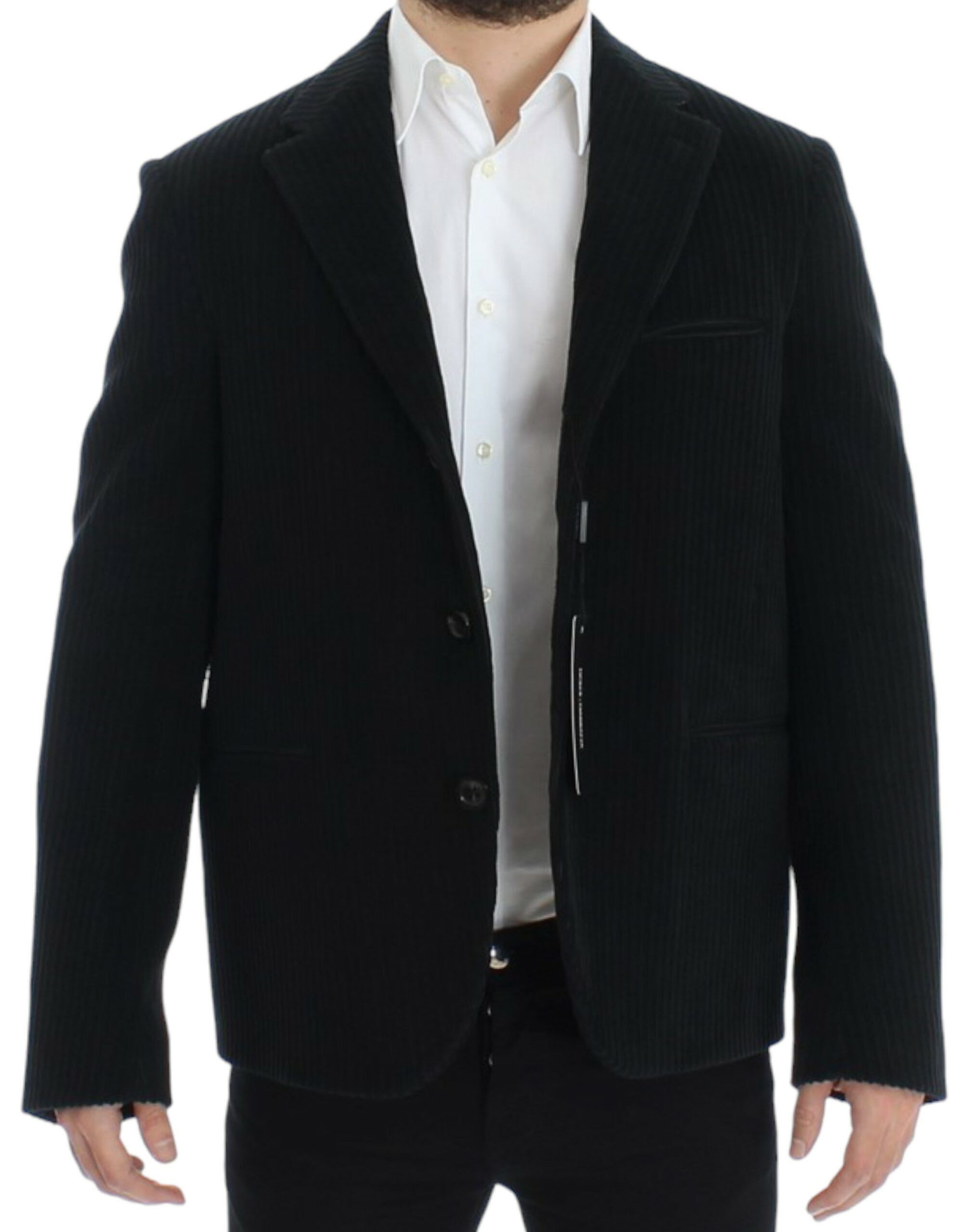 Dolce & Gabbana Elegant Black Martini Blazer Men's Jacket Size 38R - 6 Thumbnail