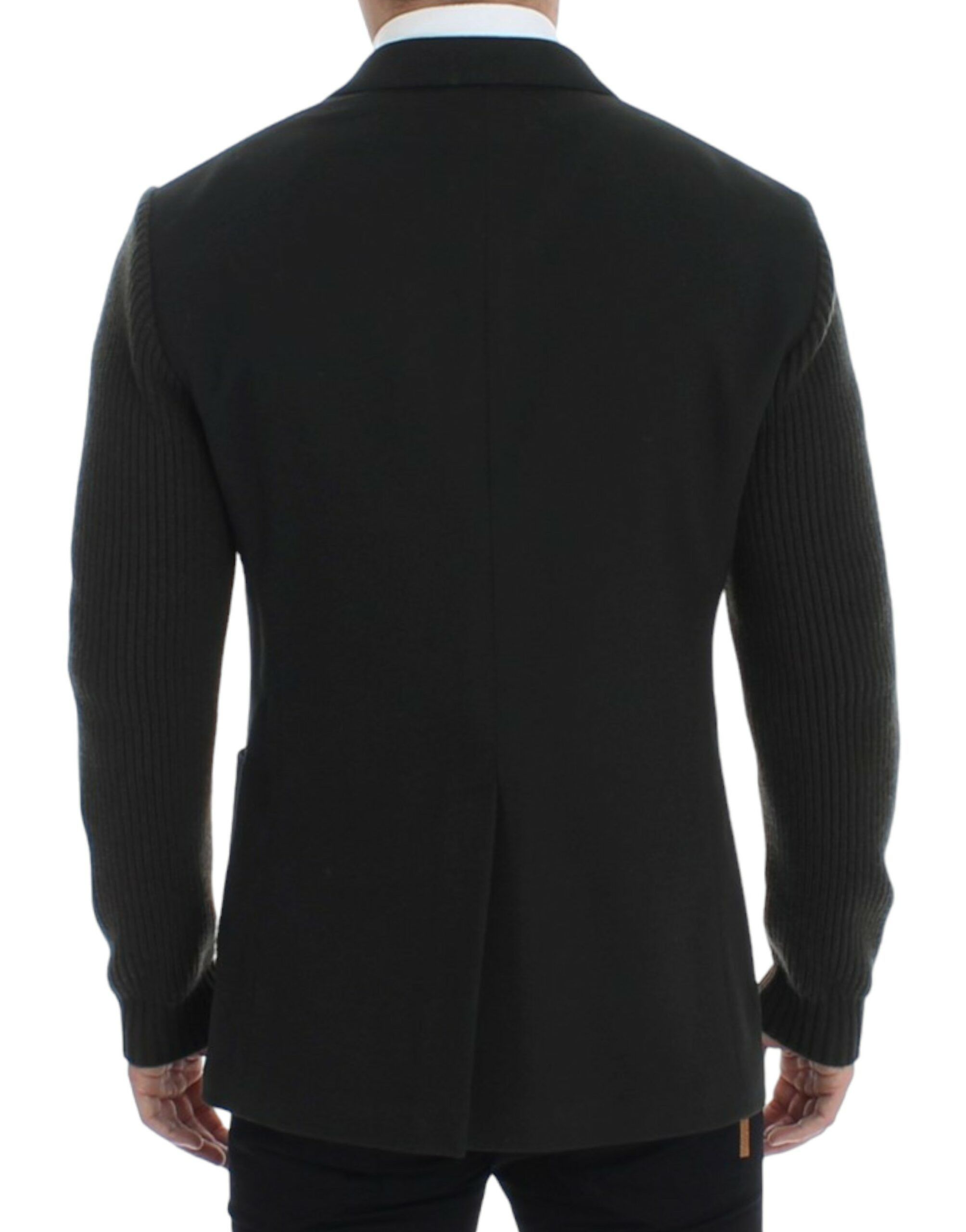 Dolce & Gabbana Elegant Green Cashmere Blazer Men's Jacket Size 38R - 3 Thumbnail