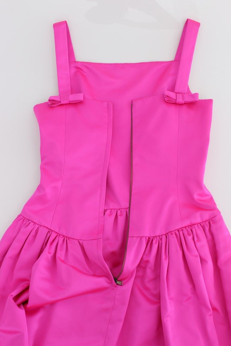 Dolce & Gabbana Elegant Silk Full Length Pink Sheath Women's Dress Size S / US 4 / IT 40 - 6 Thumbnail