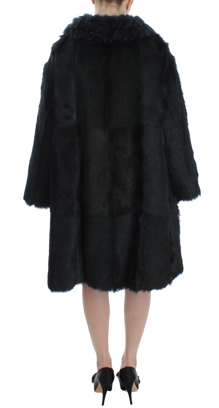 Dolce & Gabbana Exquisite Shearling Coat Women's Jacket Size S / US 4 / IT 40 - 4 Thumbnail