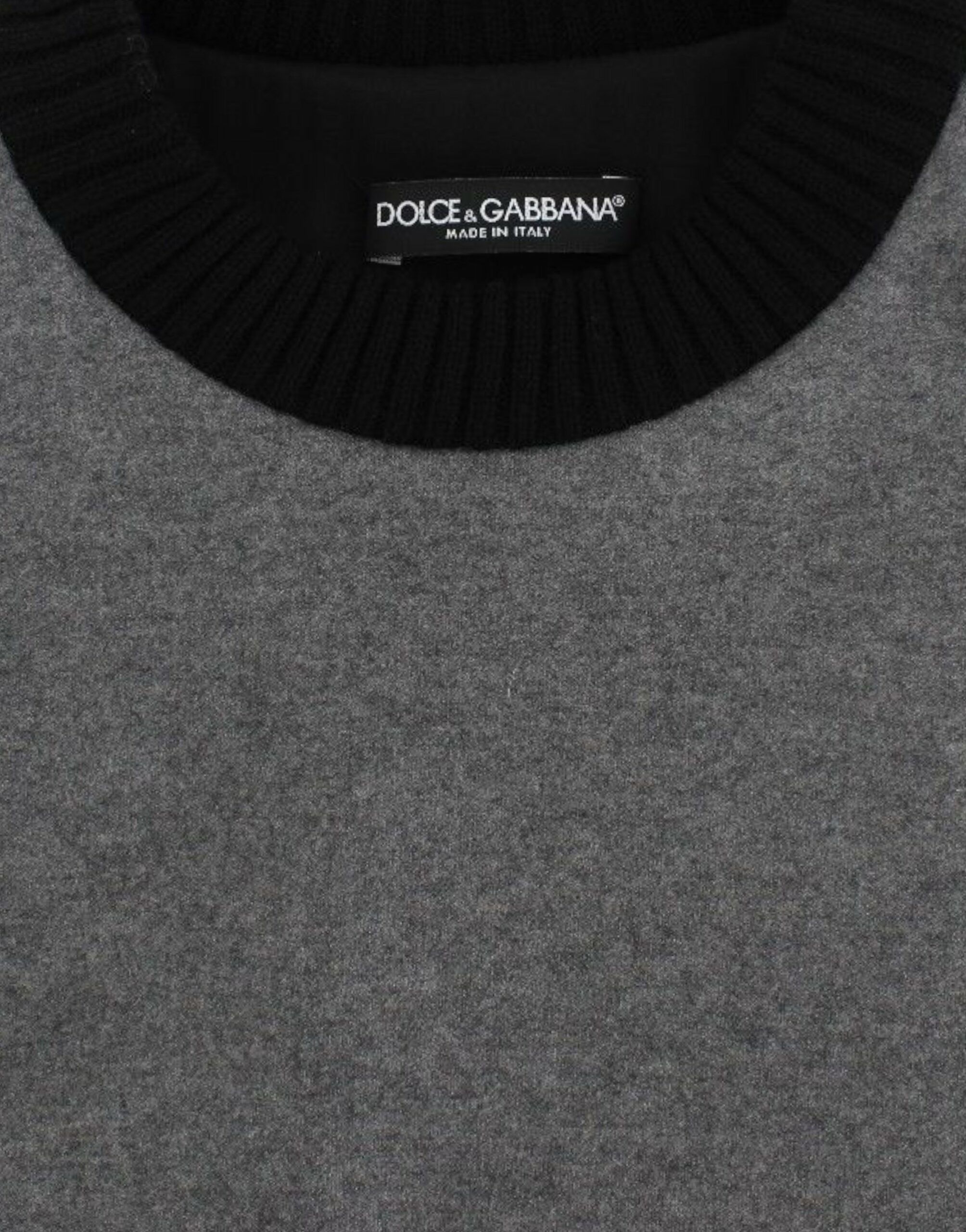 Dolce & Gabbana Elegant Gray Cashmere Blend Lace Women's Sweater Size M / US 6-8 / IT 42-44 - 5 Thumbnail