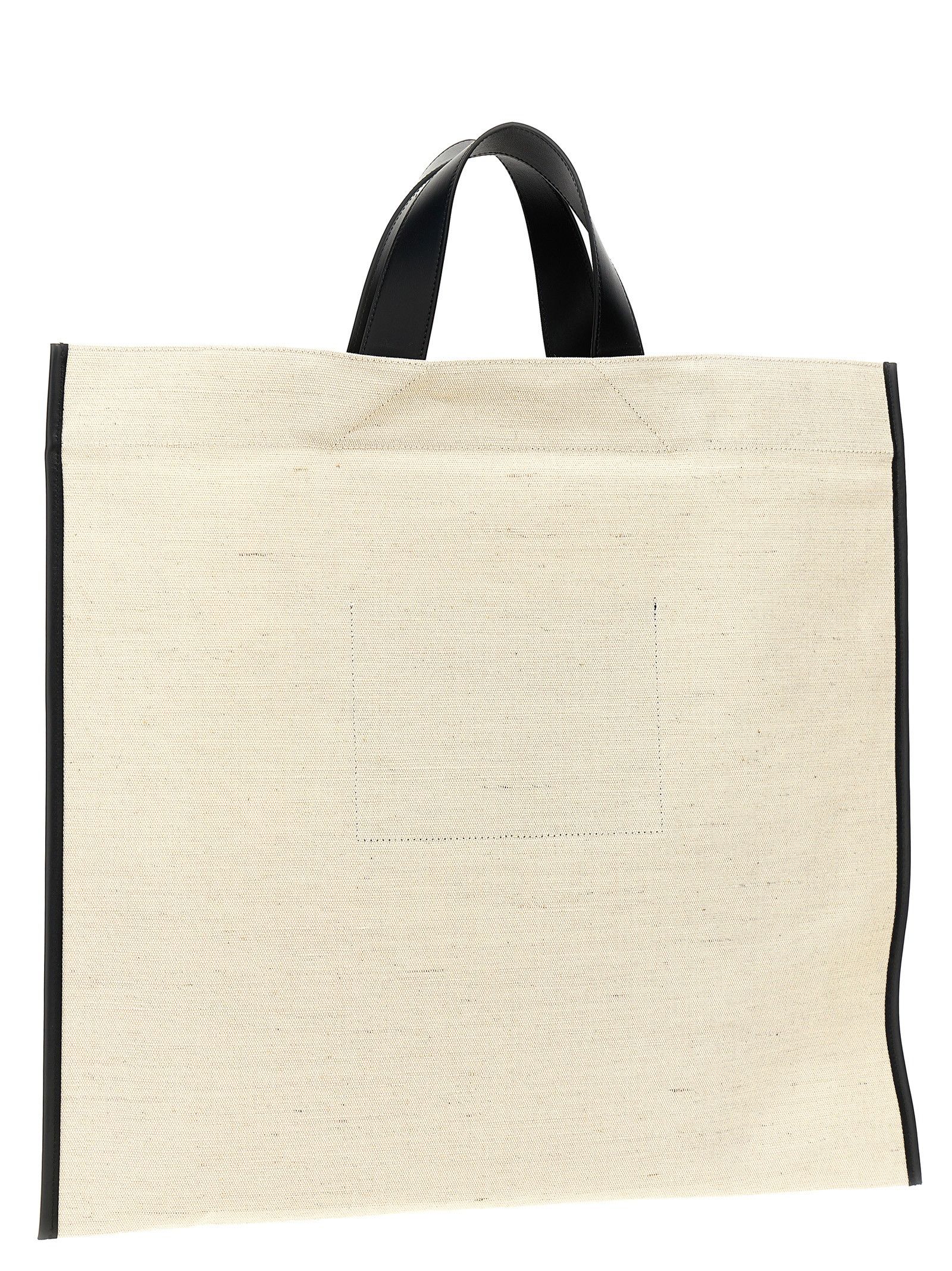 Jil Sander 'Border Book Tote Square' Shopping Bag Size ONE SIZE - 2 Thumbnail