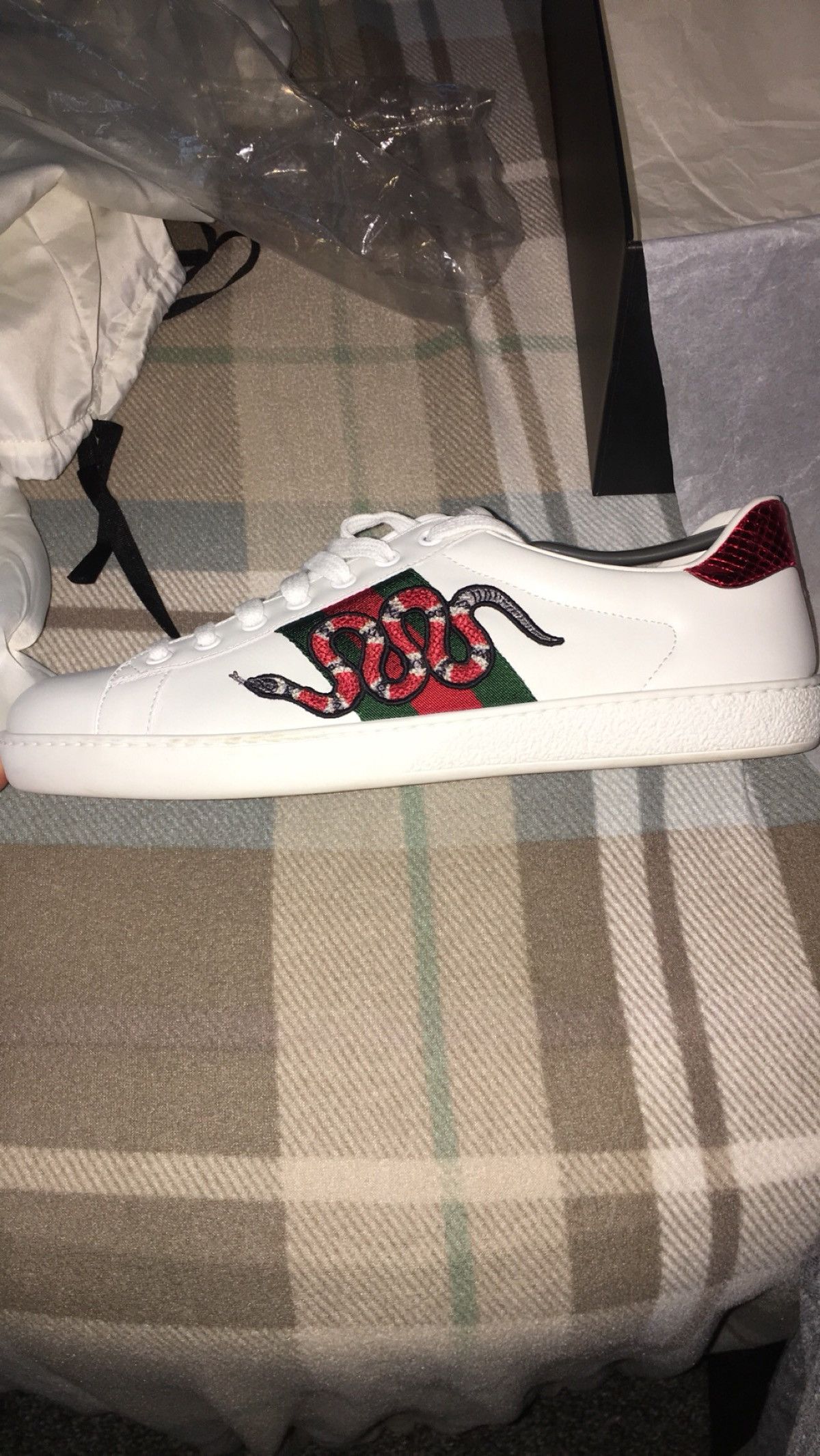 Gucci Gucci Snake Aces Size US 8.5 / EU 41-42 - 2 Thumbnail