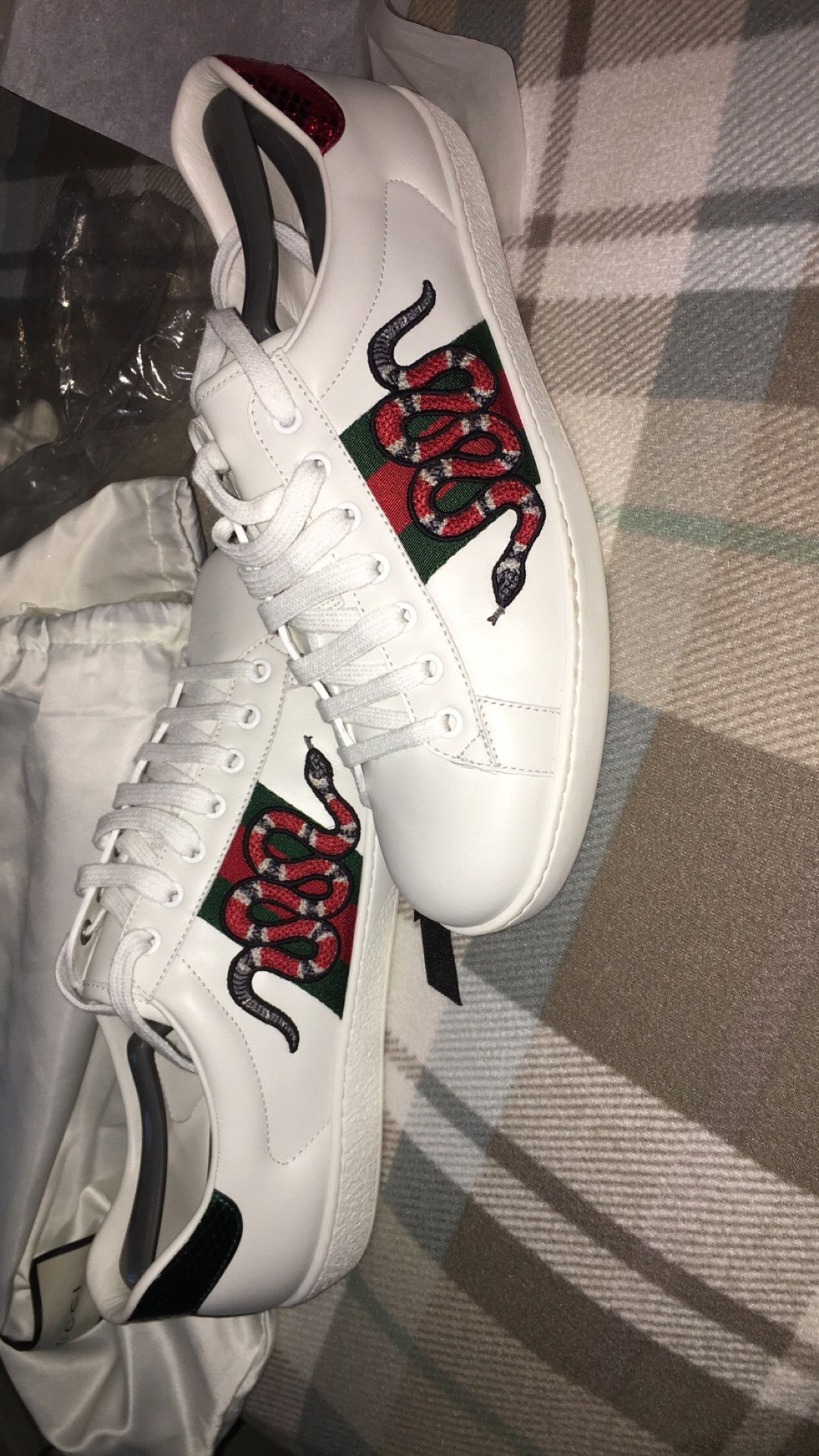 Gucci Gucci Snake Aces Size US 8.5 / EU 41-42 - 1 Thumbnail
