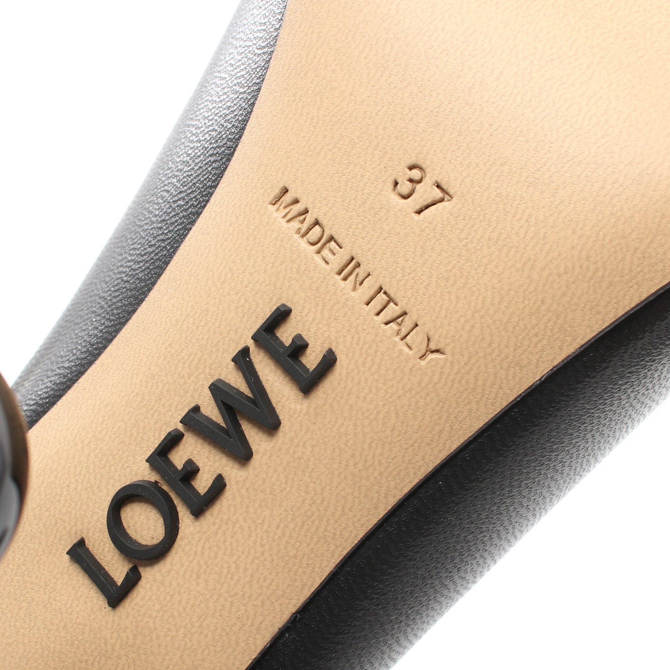 Loewe Loewe Toy Pumps Leather Black Size ONE SIZE - 8 Thumbnail