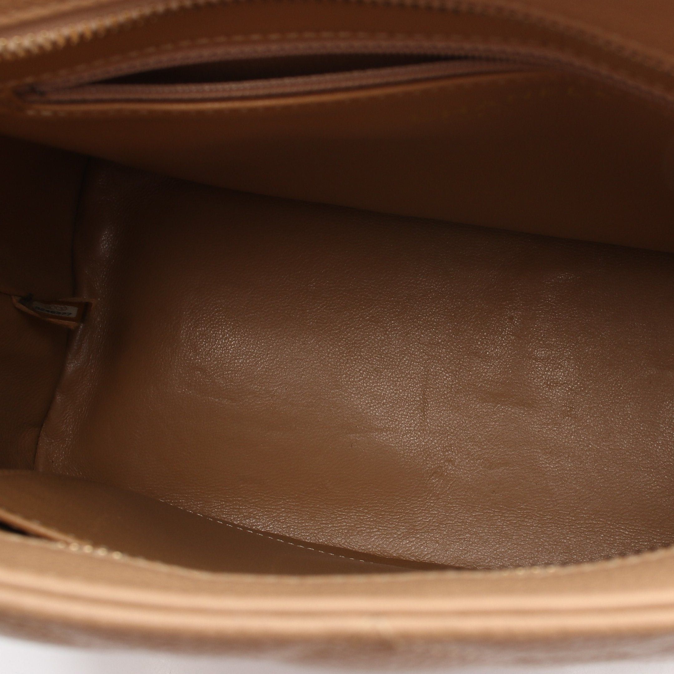 Chanel Chanel Reissue Tote Handbag Bag Caviar Skin Beige Gold Hardware Size ONE SIZE - 9 Thumbnail
