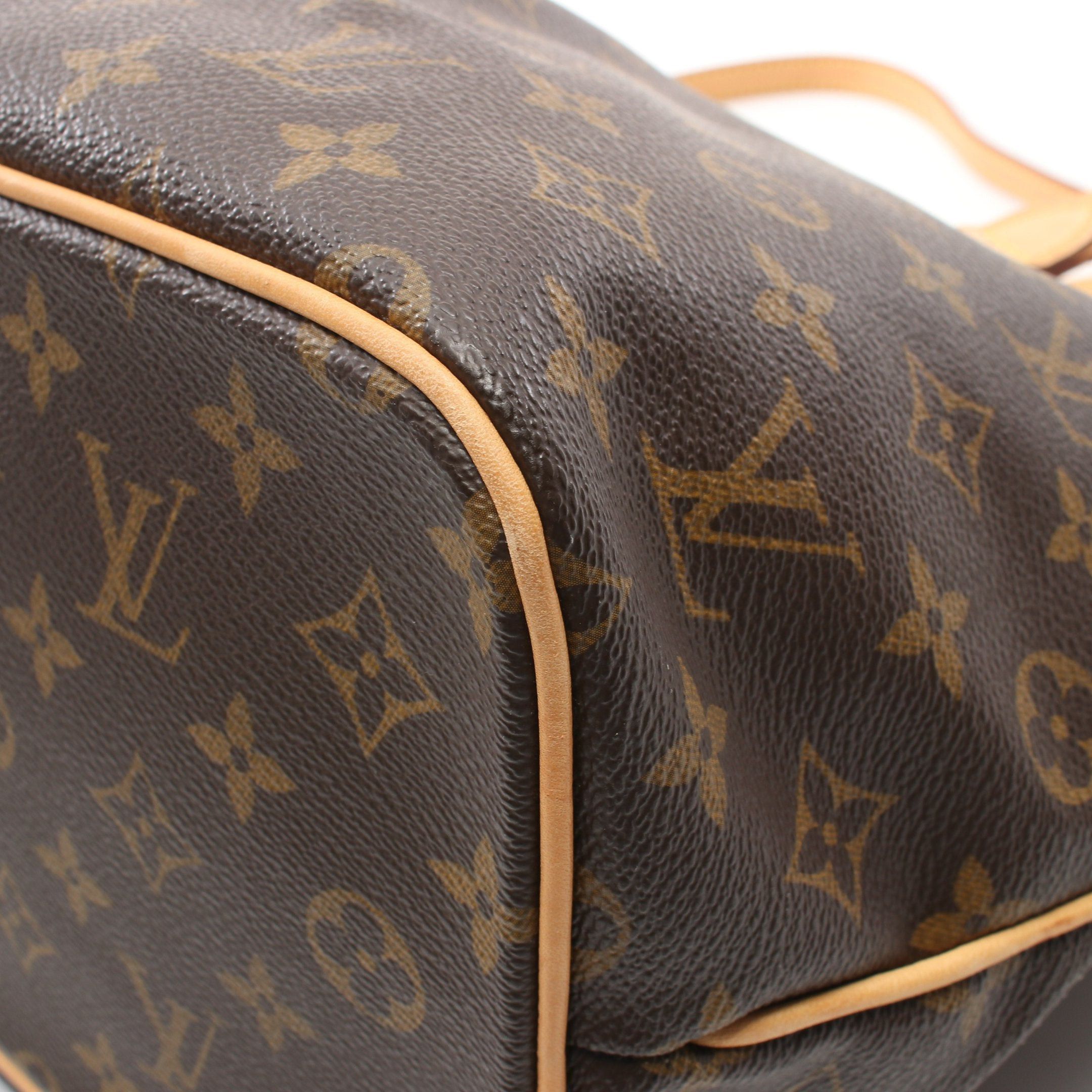 Louis Vuitton Louis Vuitton Palermo Pm Monogram Handbag Leather Brown Size ONE SIZE - 7 Thumbnail