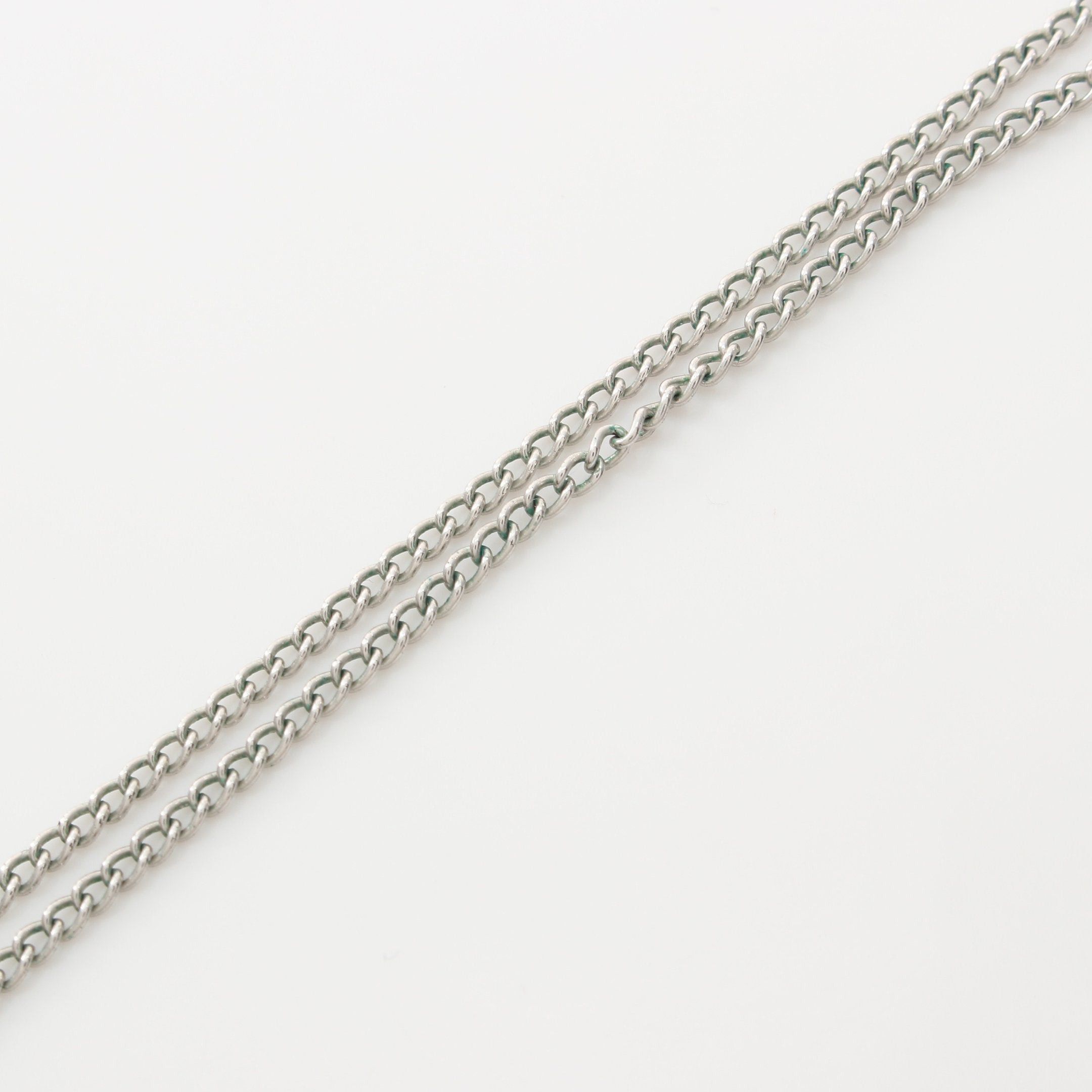 Chanel Chanel Coco Mark Necklace Silver 04C Size ONE SIZE - 6 Thumbnail