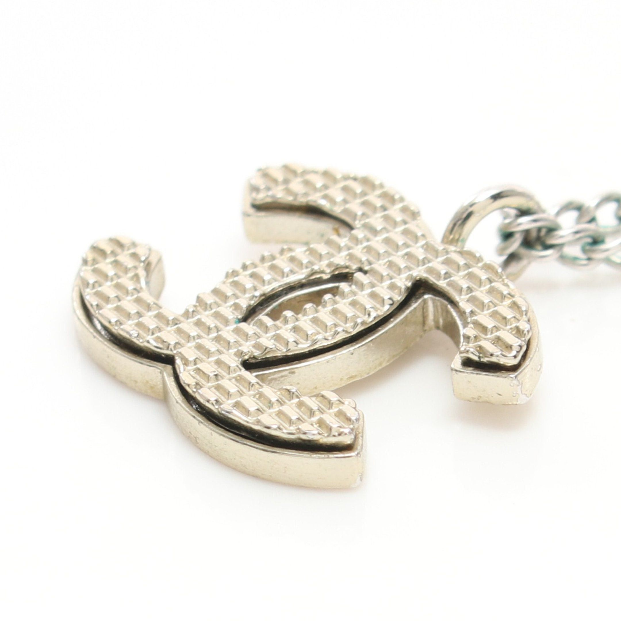 Chanel Chanel Coco Mark Necklace Silver 04C Size ONE SIZE - 7 Thumbnail