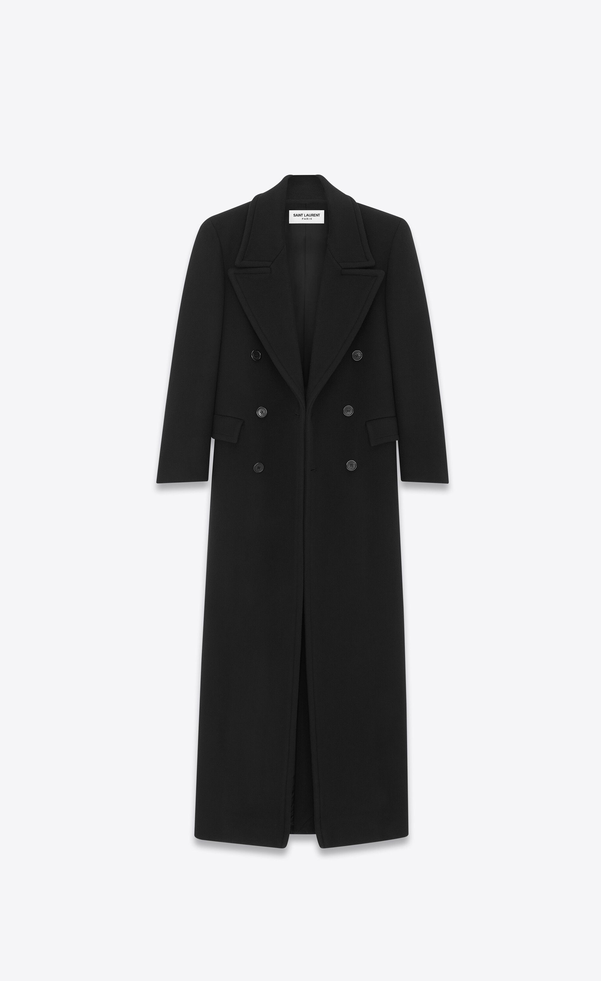 Saint Laurent Paris $9.6K VALUE Oversized Wool Coat Size US M / EU 48-50 / 2 - 4 Thumbnail