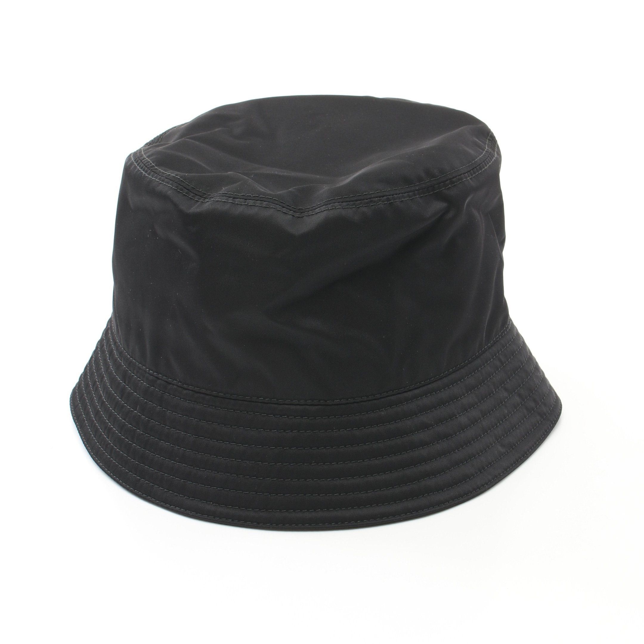 Prada Prada Re-Nylon Bucket Hat Polyamide Black Size ONE SIZE - 2 Thumbnail