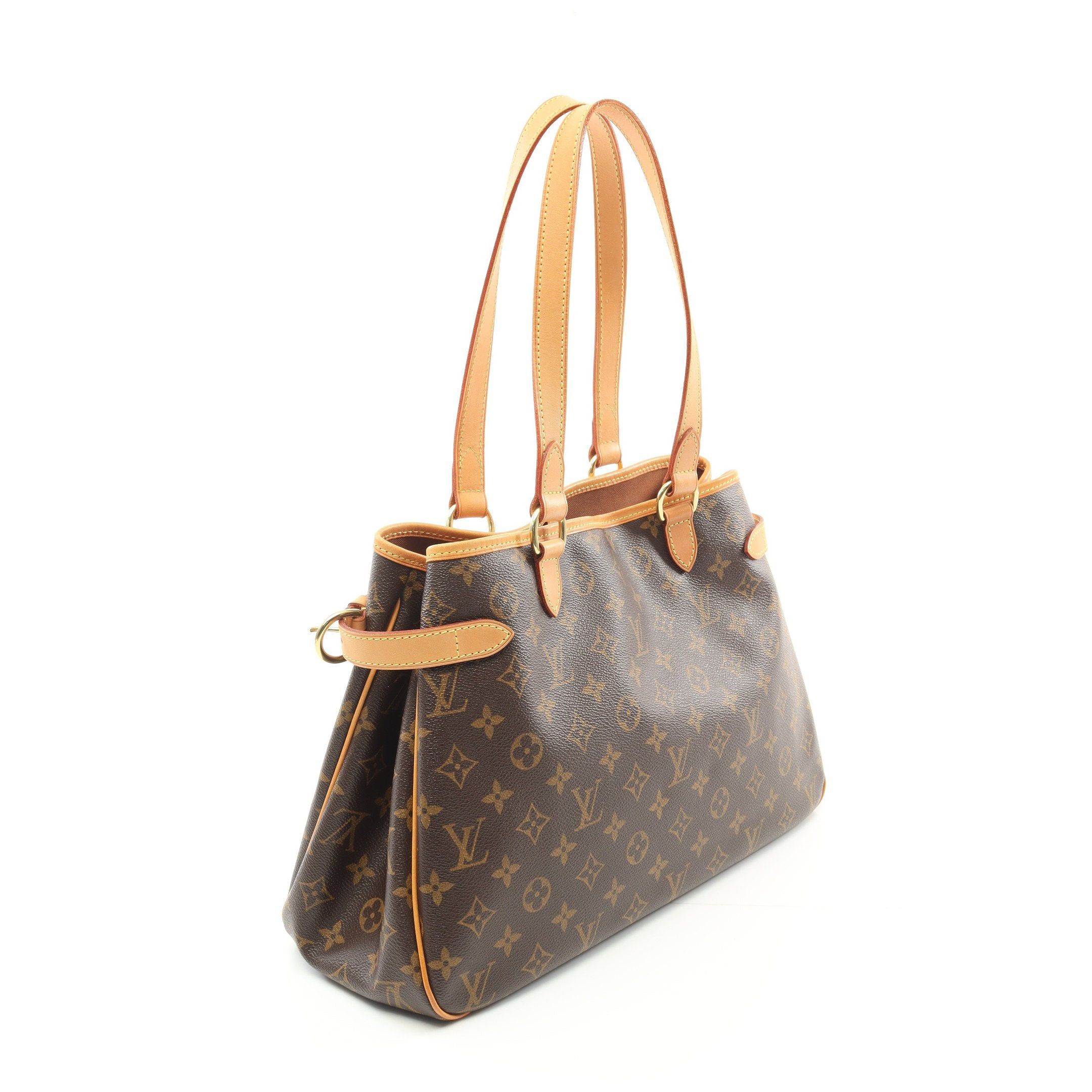 Louis Vuitton Louis Vuitton Batignolles Horizontal Monogram Shoulder Bag Leather Brown Size ONE SIZE - 2 Thumbnail