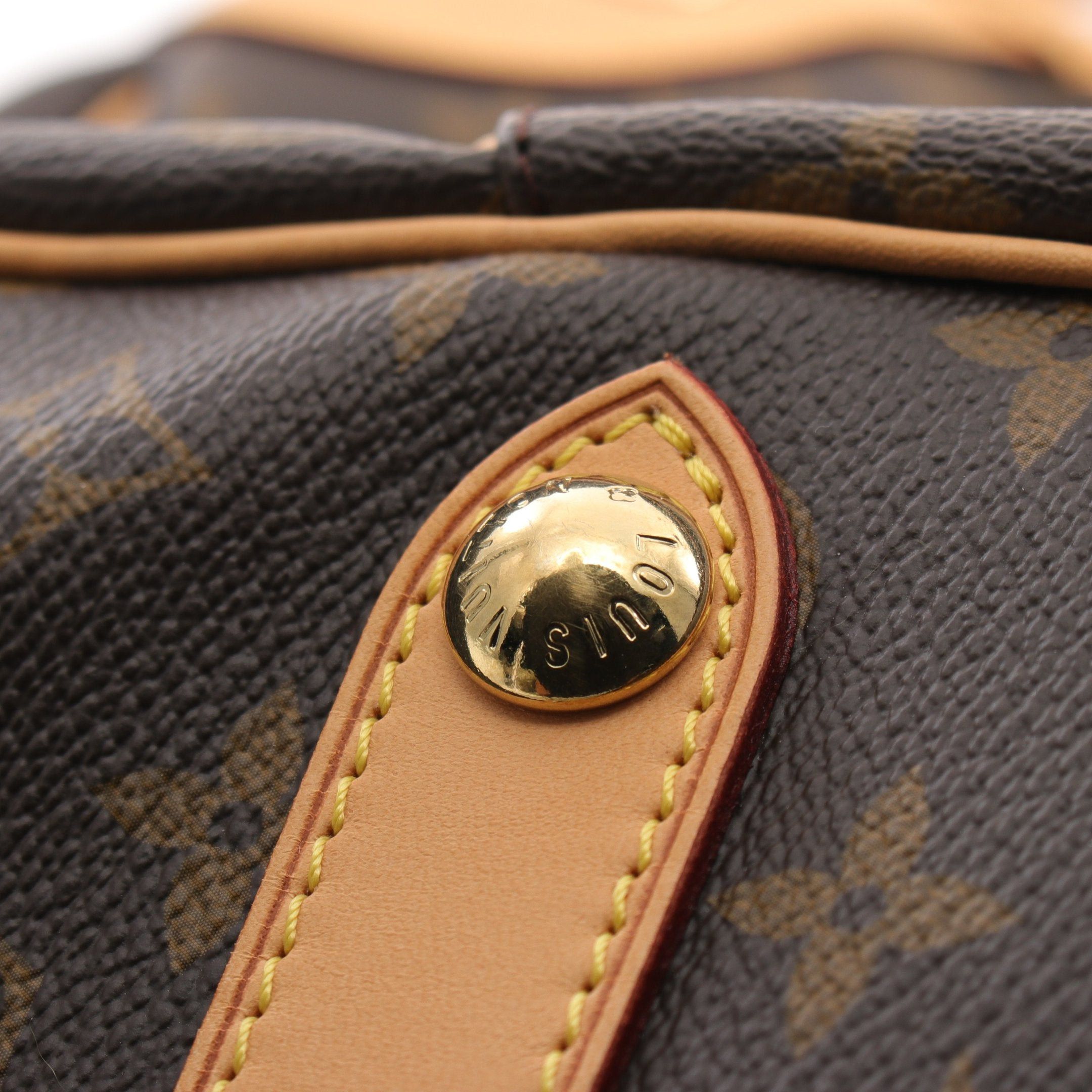 Louis Vuitton Louis Vuitton Galliera Gm Monogram Shoulder Bag Leather Brown Size ONE SIZE - 11 Thumbnail