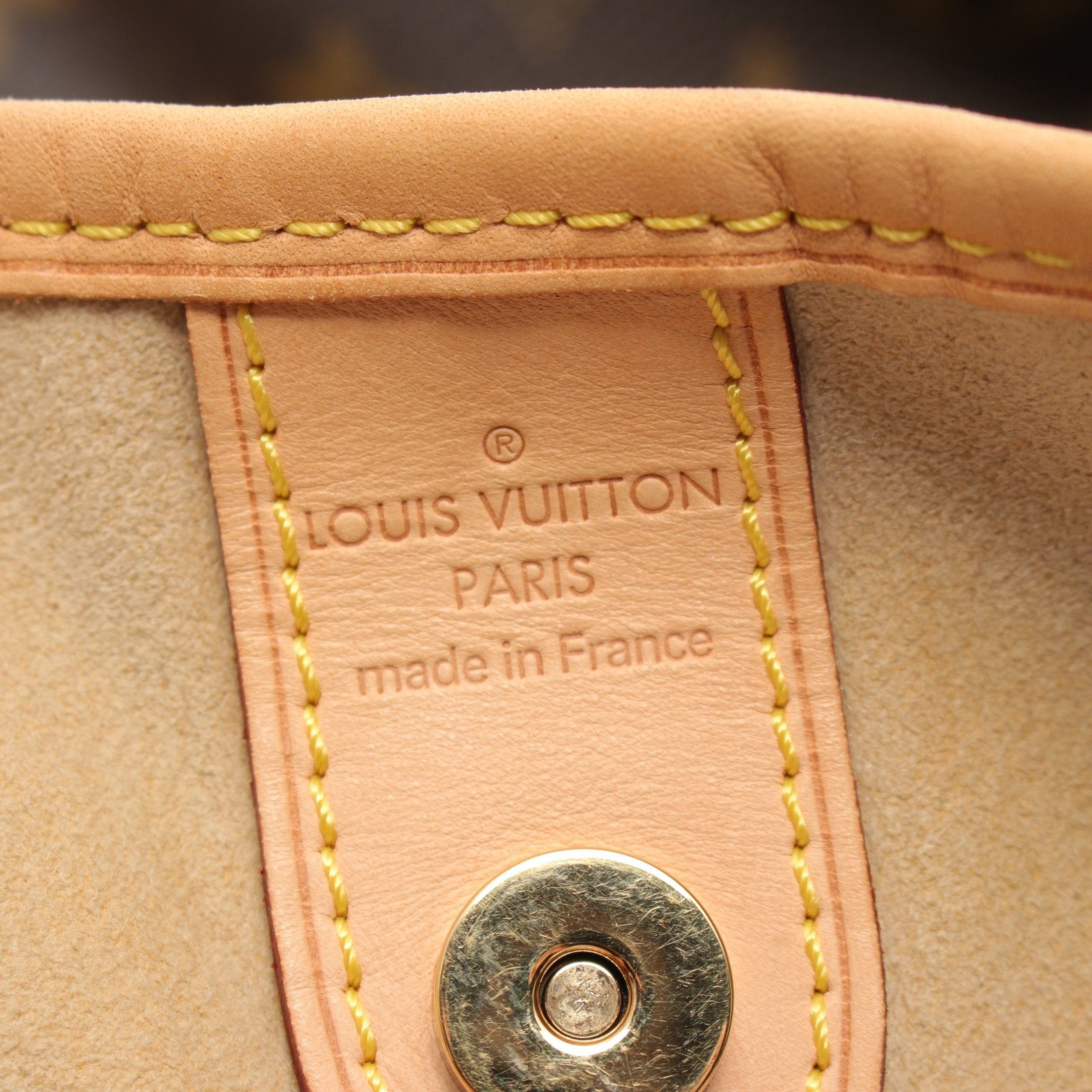 Louis Vuitton Louis Vuitton Galliera Gm Monogram Shoulder Bag Leather Brown Size ONE SIZE - 4 Thumbnail