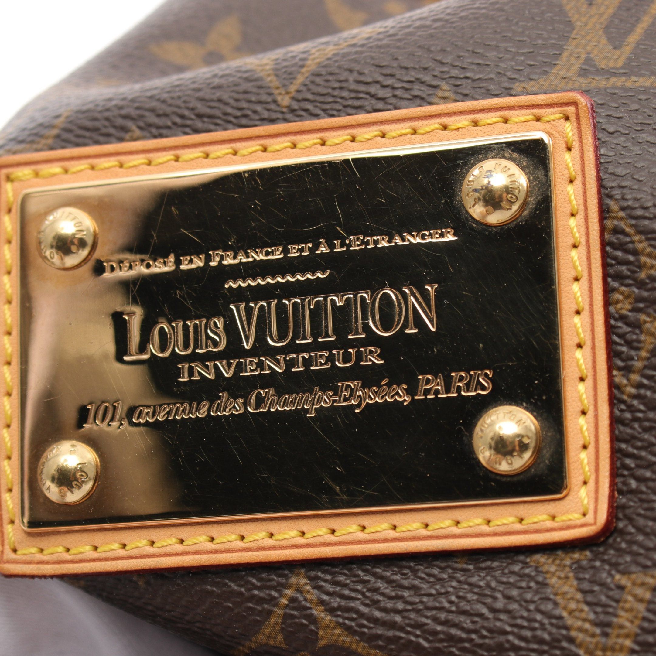Louis Vuitton Louis Vuitton Galliera Gm Monogram Shoulder Bag Leather Brown Size ONE SIZE - 6 Thumbnail