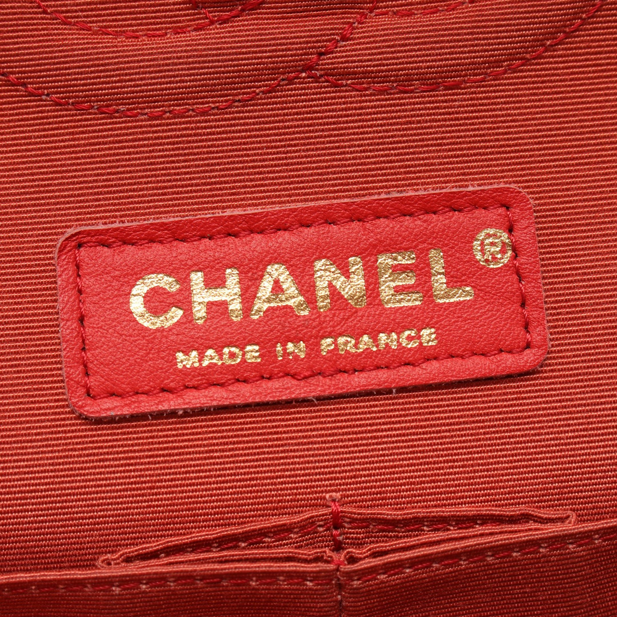 Chanel Chanel Matelasse Double Flap Chain Shoulder Bag Flower Print Lambskin Beige Multicolor Gold Hardware Size ONE SIZE - 4 Thumbnail