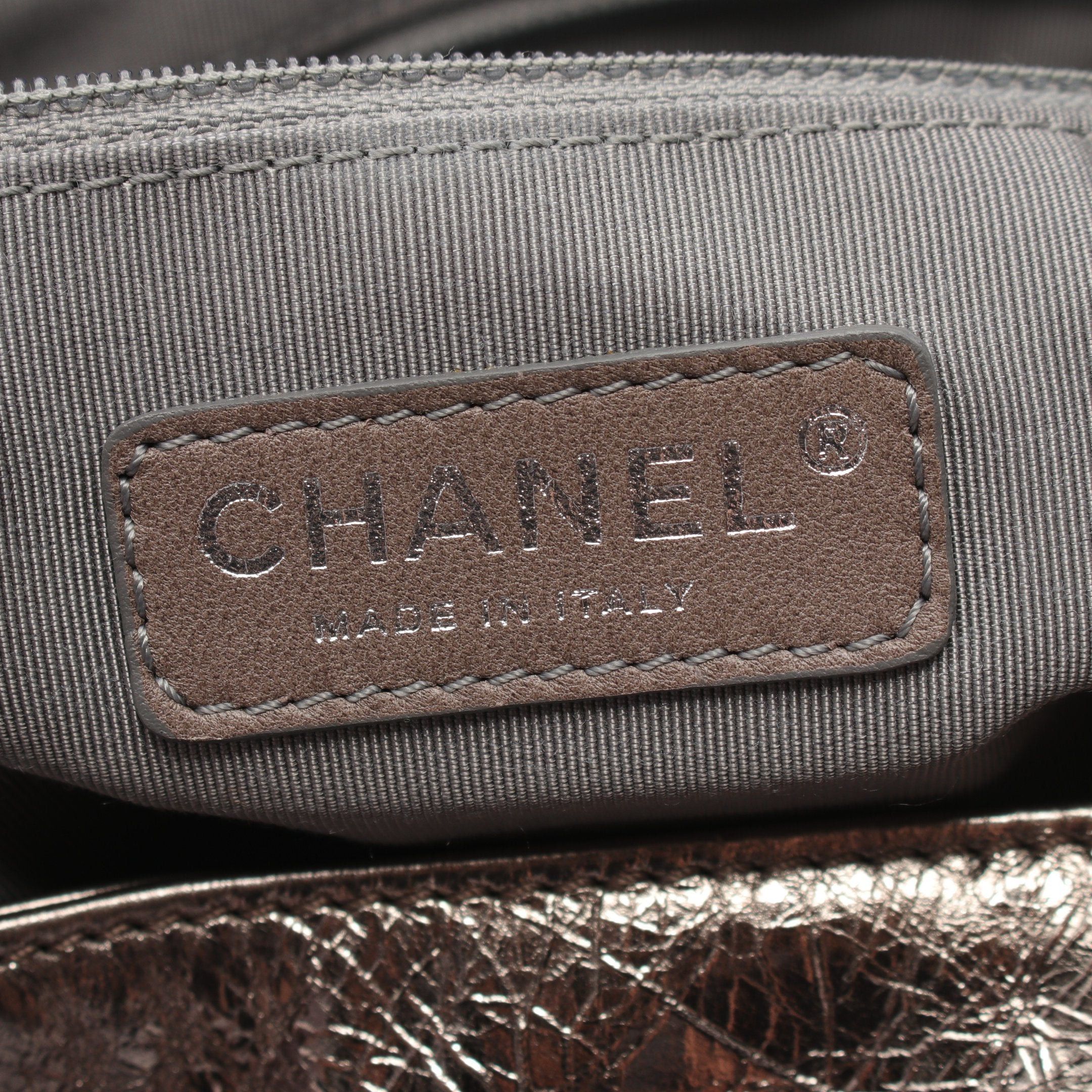 Chanel Chanel Luxury Line Shoulder Bag Tote Leather Silver Hardware Size ONE SIZE - 4 Thumbnail