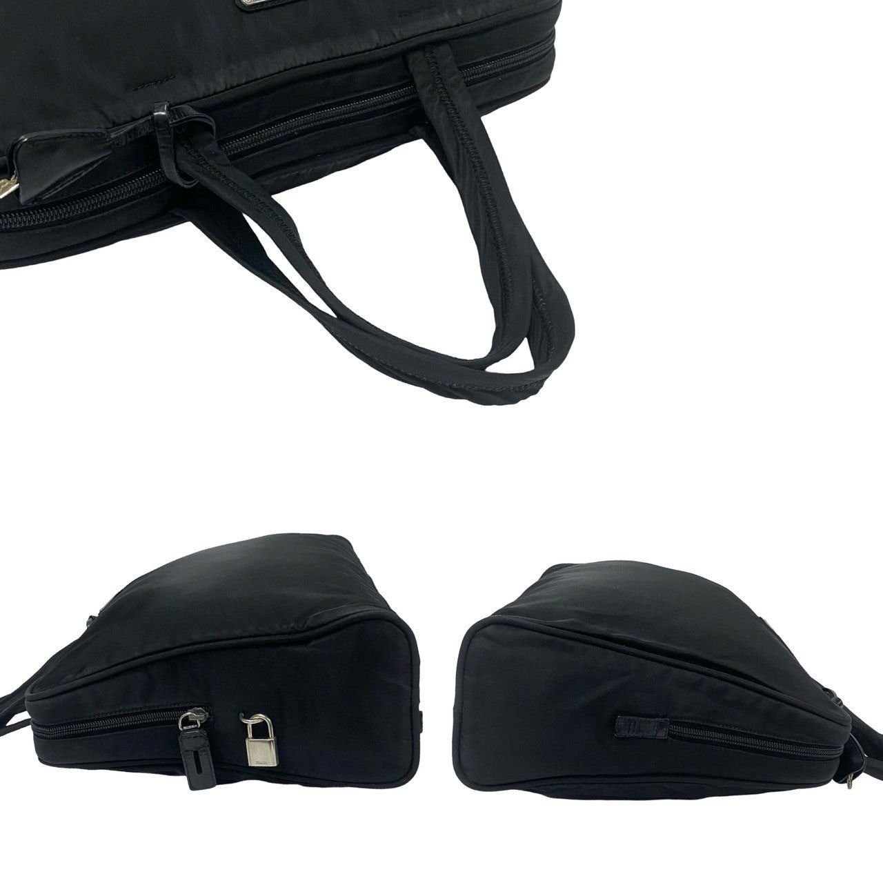 Prada Prada Handbag Black Nylon Size ONE SIZE - 5 Thumbnail