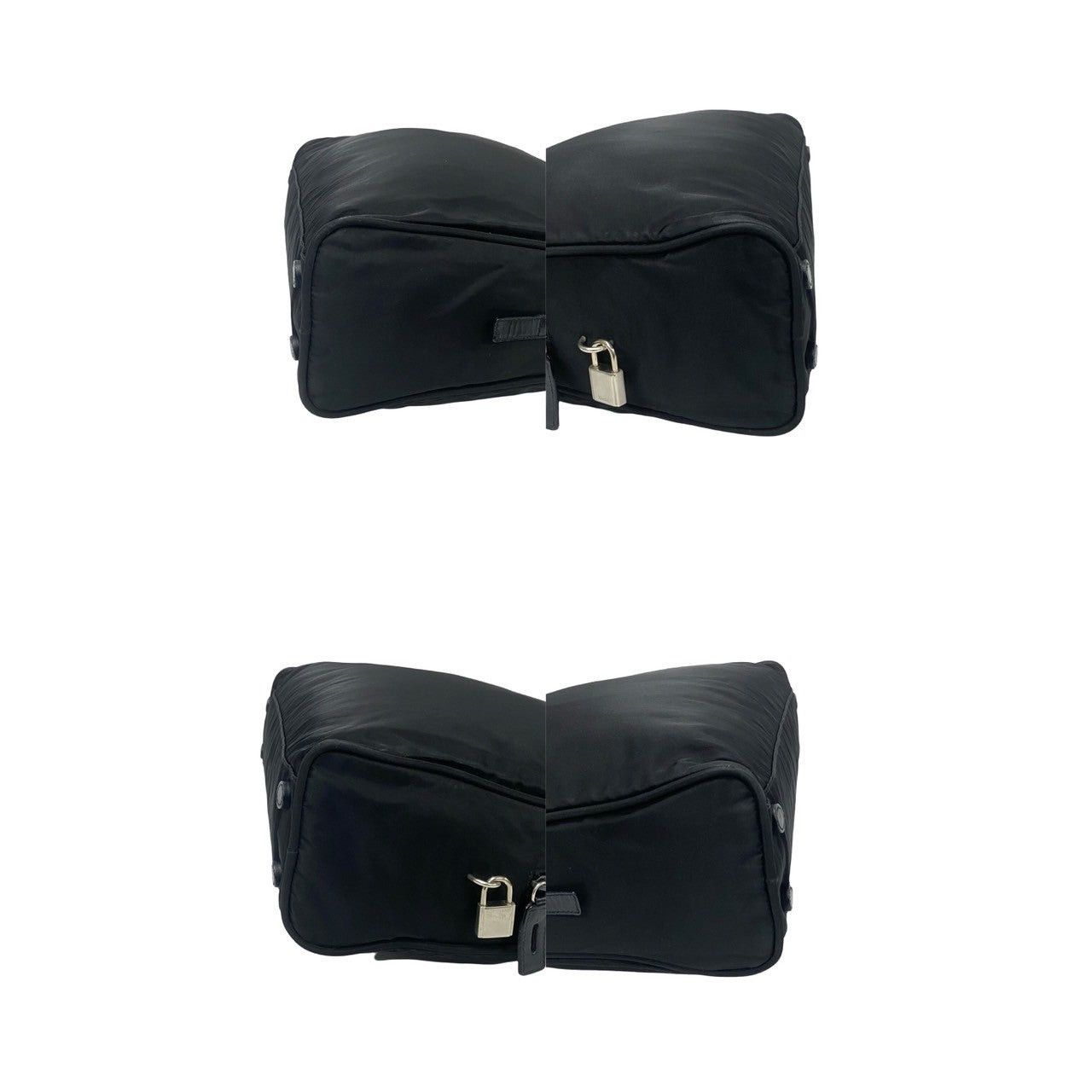 Prada Prada Handbag Black Nylon Size ONE SIZE - 7 Thumbnail