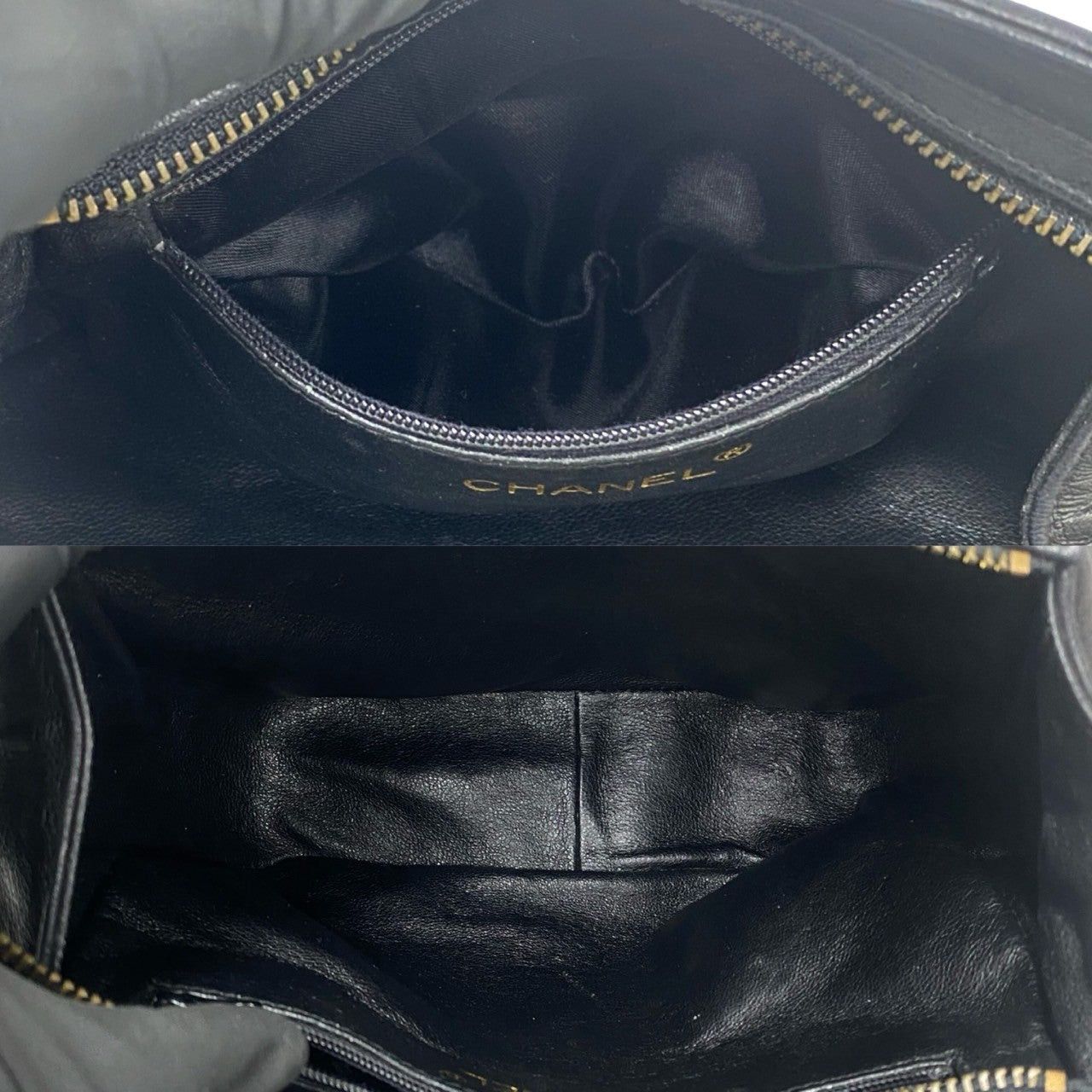 Chanel Chanel Shoulder Bag Black Lambskin Size ONE SIZE - 8 Thumbnail