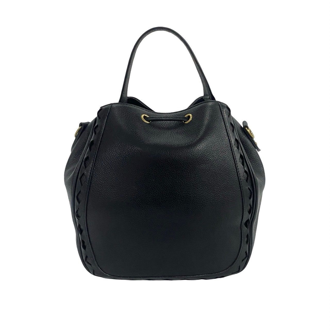 Yves Saint Laurent Yves Saint Laurent Shoulder Bag Black Leather Size ONE SIZE - 4 Thumbnail