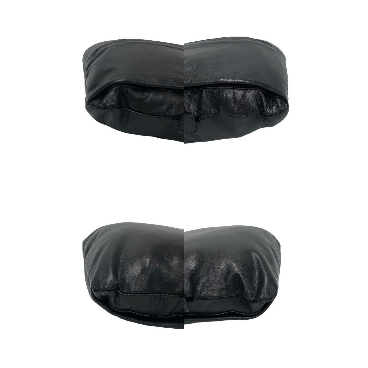 Prada Prada Shoulder Bag Black Leather Size ONE SIZE - 7 Thumbnail