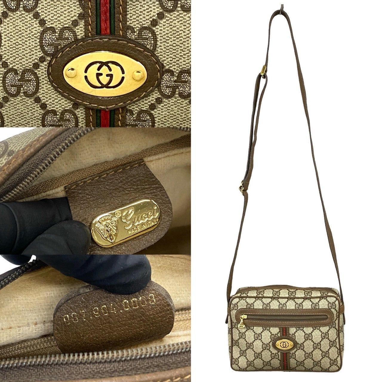 Gucci Gucci Shoulder Bag Brown Leather Size ONE SIZE - 3 Thumbnail