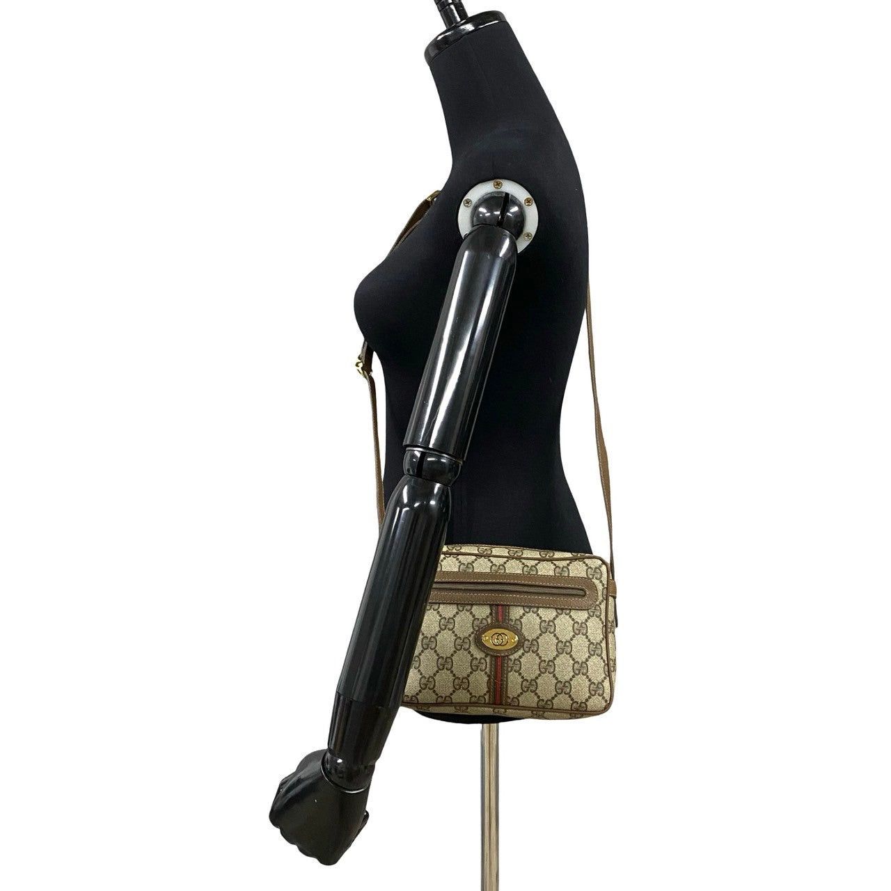 Gucci Gucci Shoulder Bag Brown Leather Size ONE SIZE - 2 Thumbnail