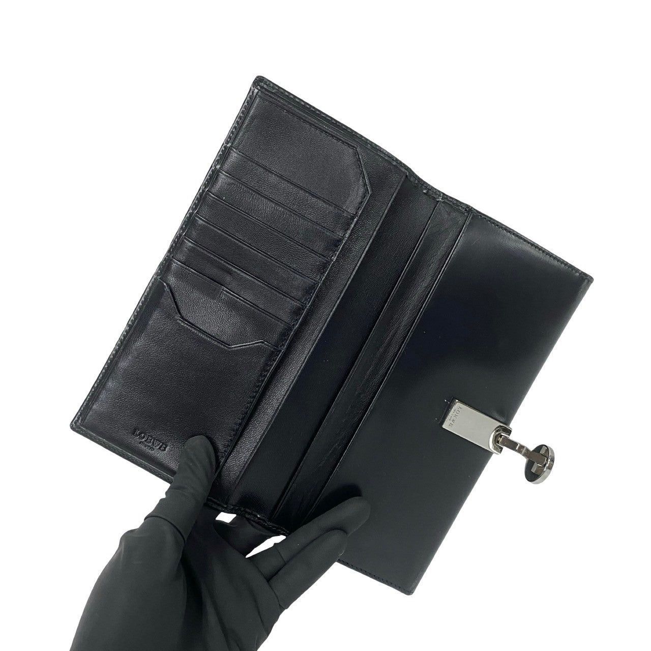 Loewe Loewe Wallets & Case Black Leather Size ONE SIZE - 6 Thumbnail