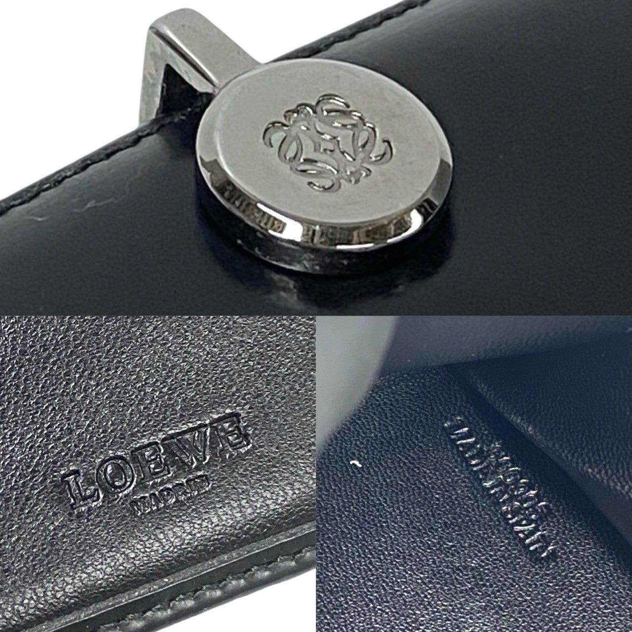 Loewe Loewe Wallets & Case Black Leather Size ONE SIZE - 2 Thumbnail