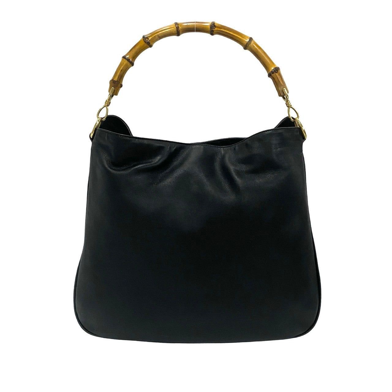 Gucci Gucci Shoulder Bag Black Leather Size ONE SIZE - 4 Thumbnail