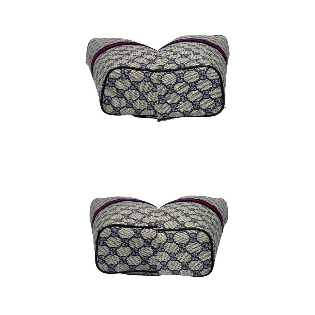 Gucci Gucci Shoulder Bag Navy Leather Size ONE SIZE - 7 Thumbnail
