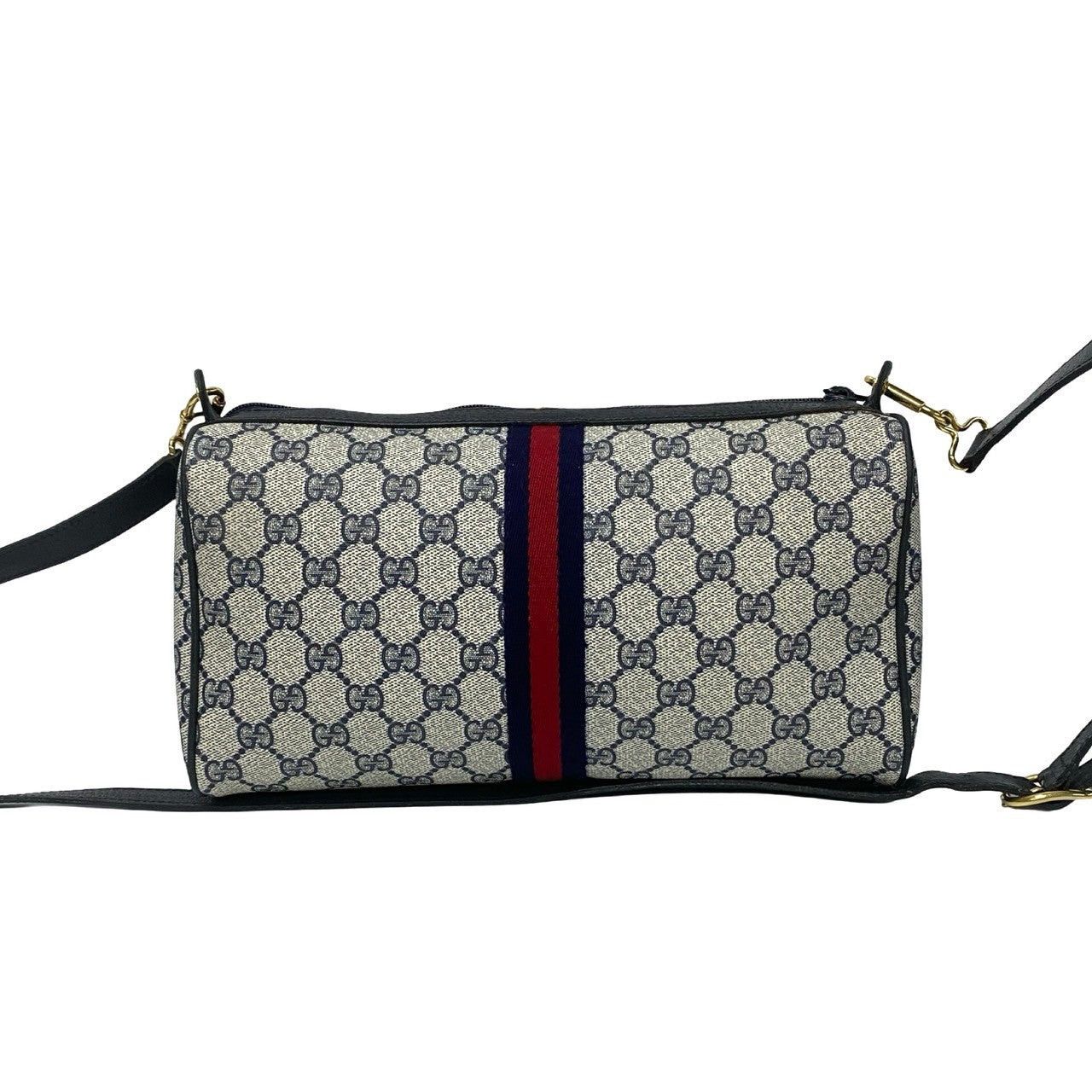 Gucci Gucci Shoulder Bag Navy Leather Size ONE SIZE - 4 Thumbnail