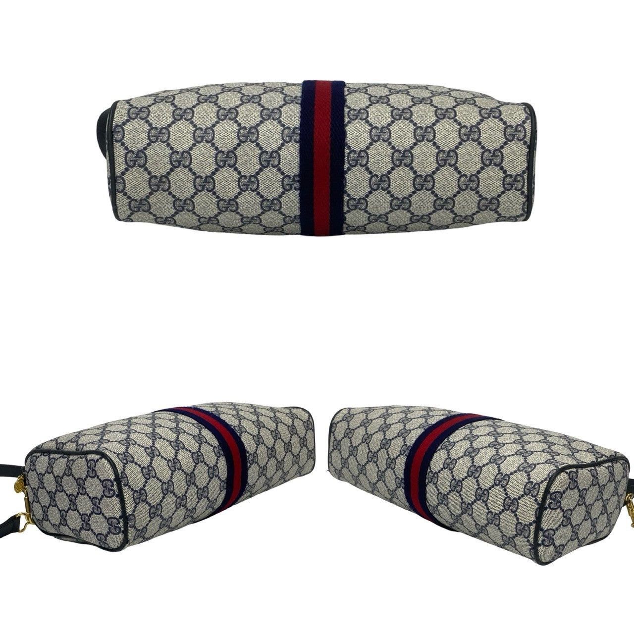 Gucci Gucci Shoulder Bag Navy Leather Size ONE SIZE - 6 Thumbnail