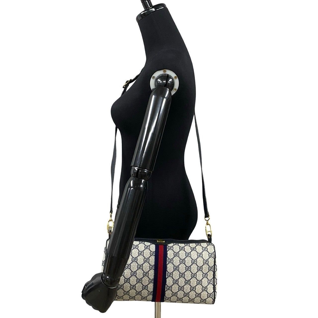 Gucci Gucci Shoulder Bag Navy Leather Size ONE SIZE - 2 Thumbnail