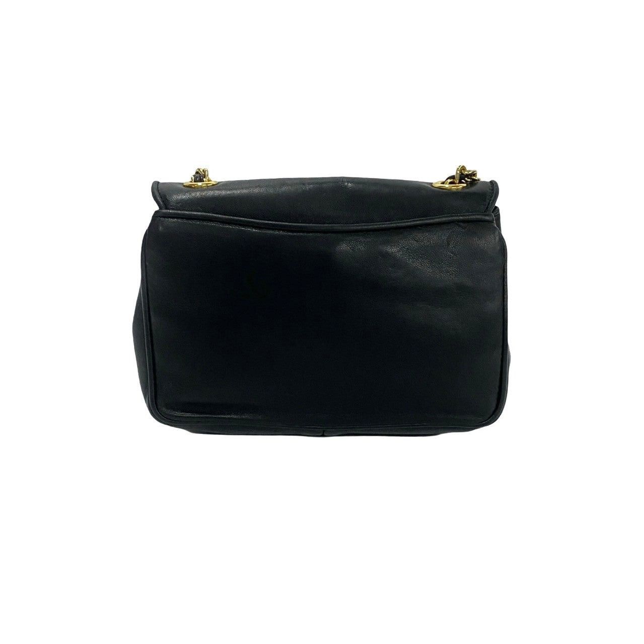 Chanel Chanel Shoulder Bag Black Lambskin Size ONE SIZE - 4 Thumbnail