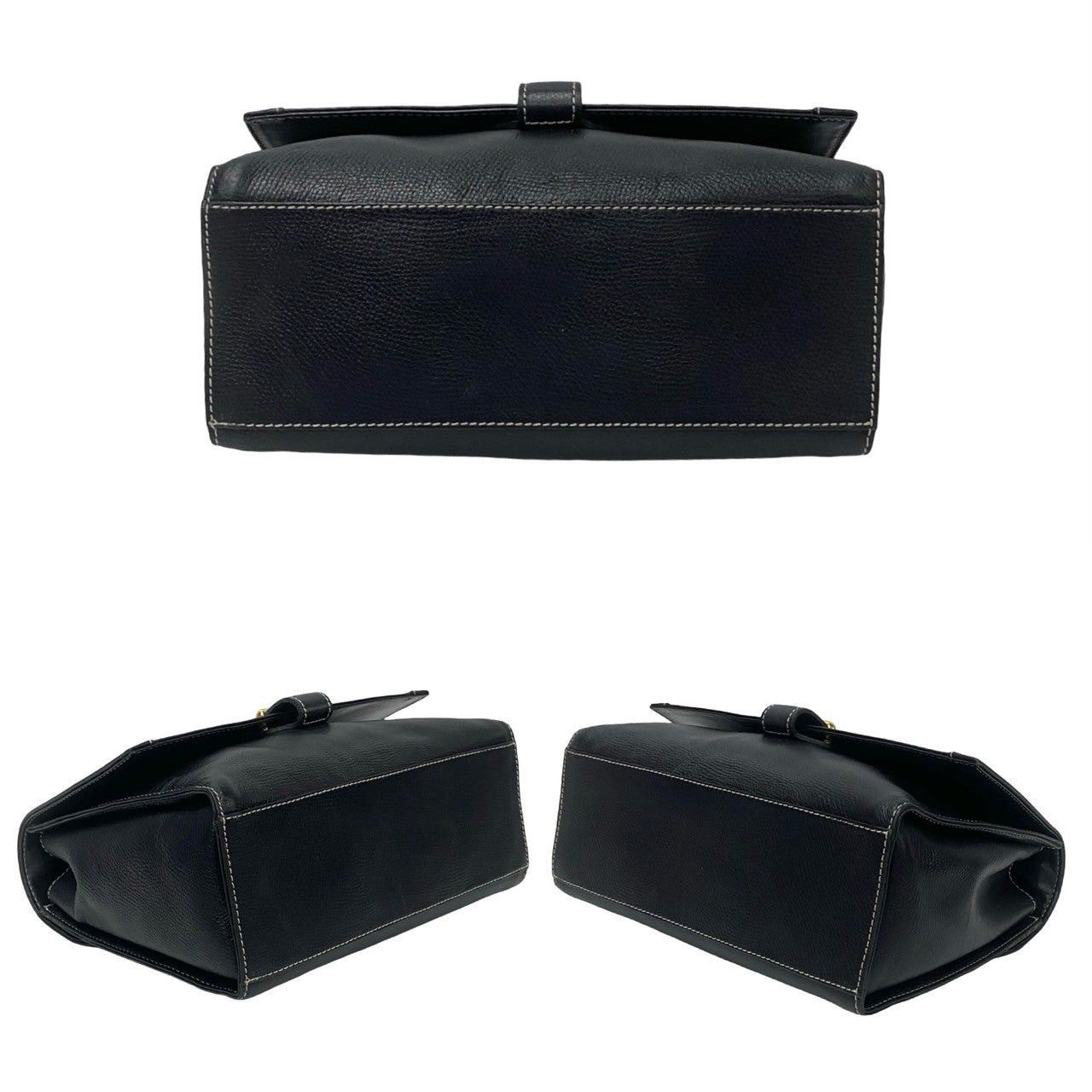 Loewe Loewe Shoulder Bag Black Leather Size ONE SIZE - 6 Thumbnail