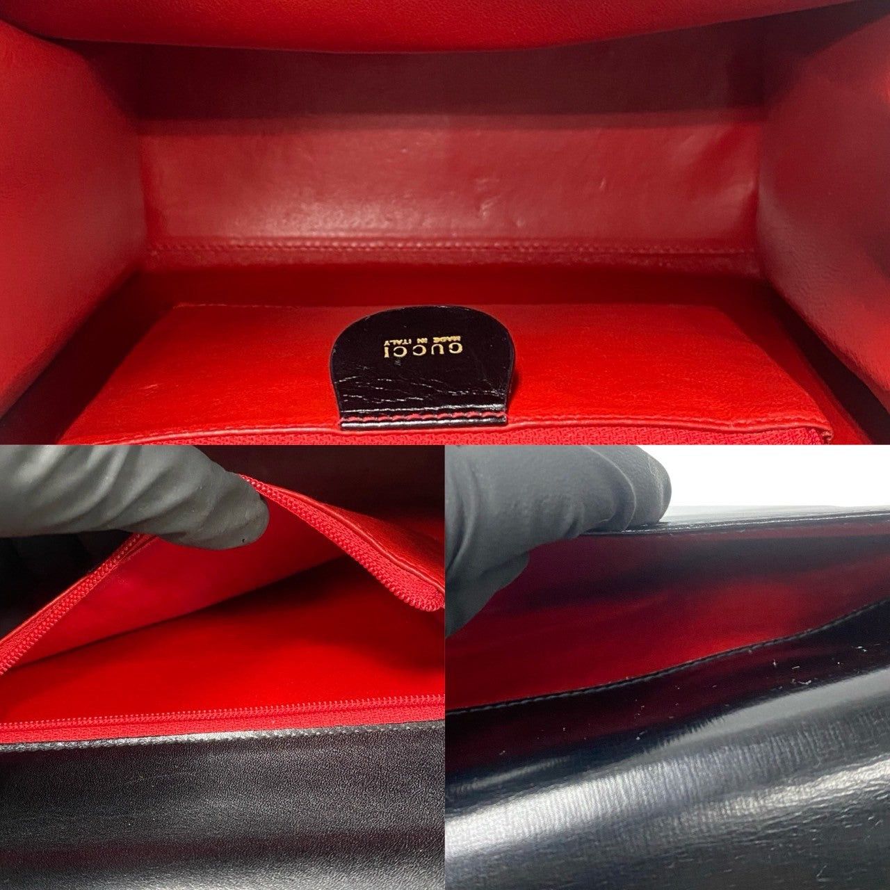 Gucci Gucci Shoulder Bag Black Leather Size ONE SIZE - 9 Thumbnail
