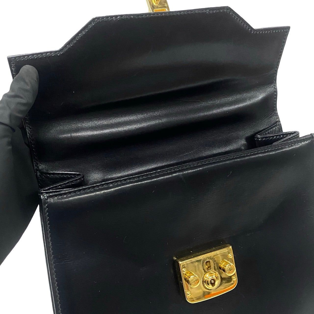 Gucci Gucci Shoulder Bag Black Leather Size ONE SIZE - 8 Thumbnail