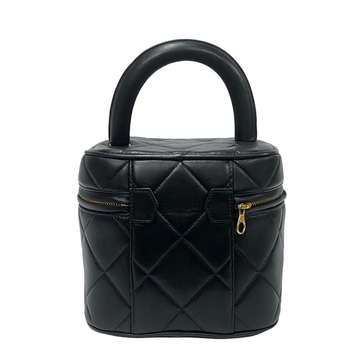 Chanel Chanel Handbag Black Lambskin Size ONE SIZE - 3 Thumbnail
