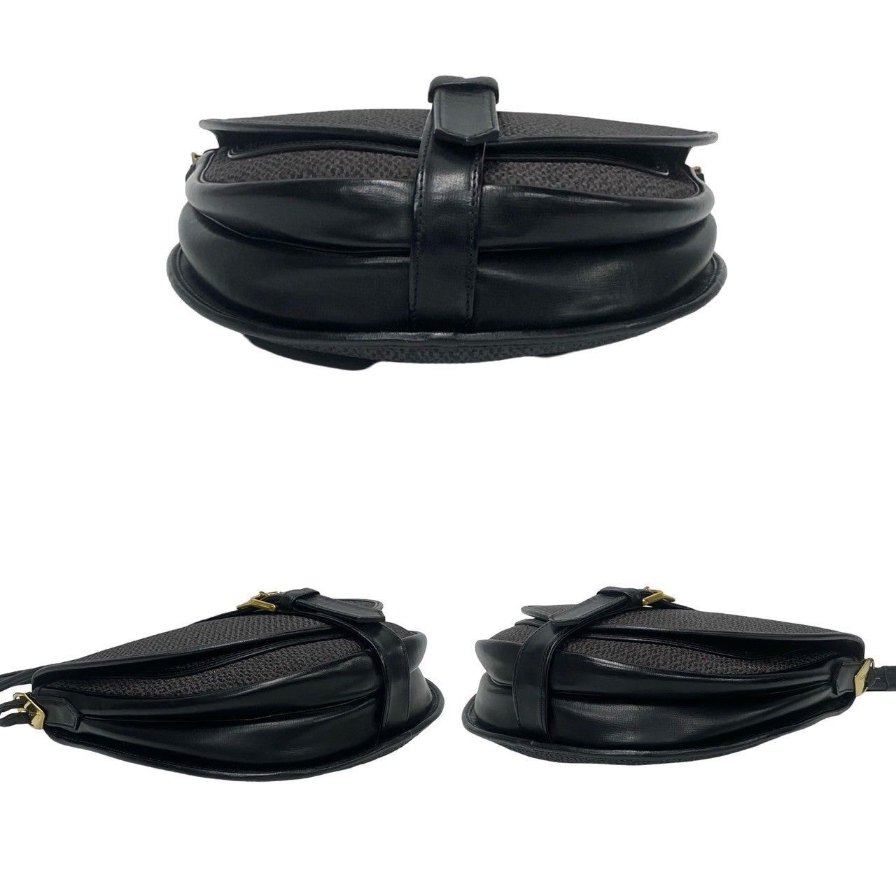 Yves Saint Laurent Yves Saint Laurent Shoulder Bag Black Leather Size ONE SIZE - 6 Thumbnail