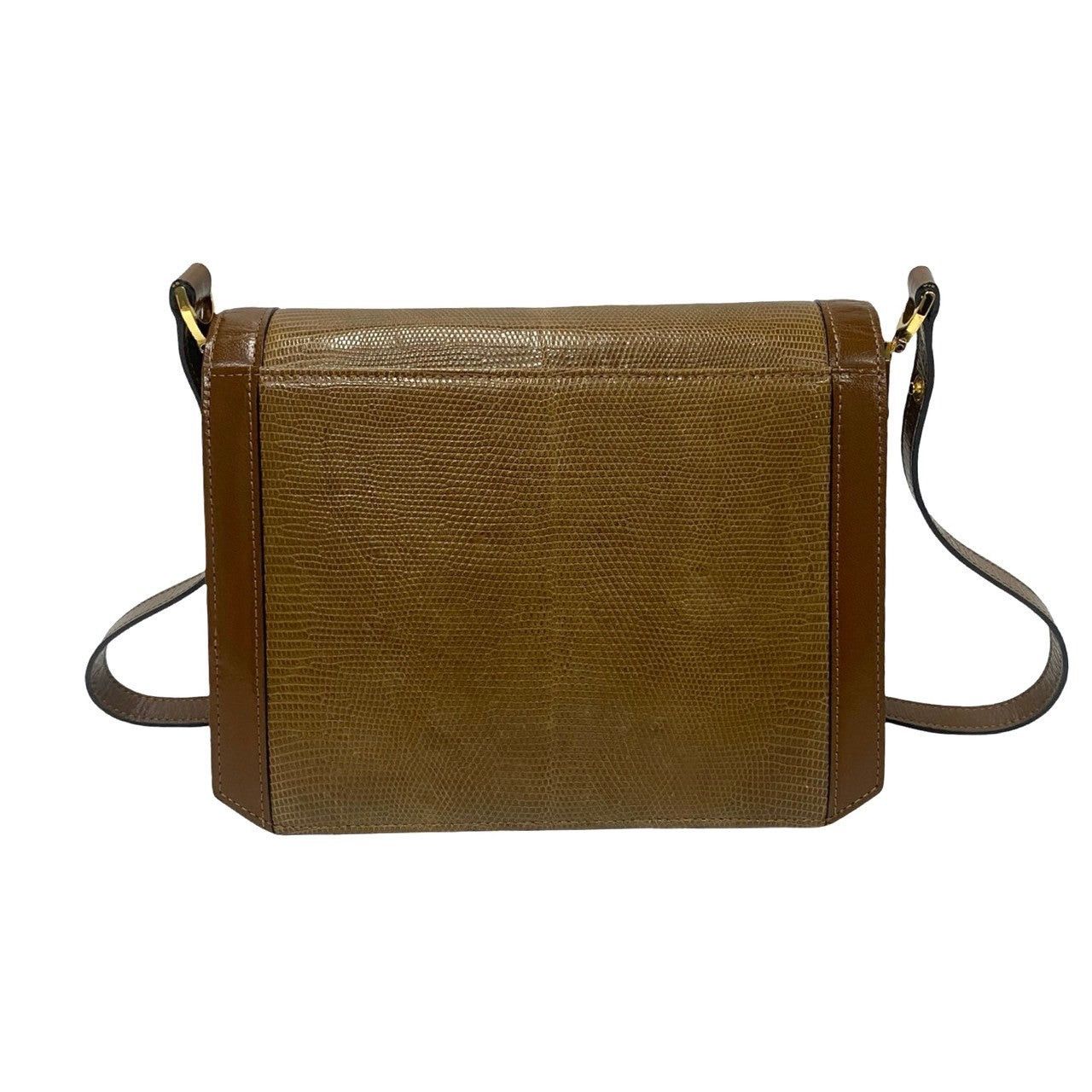 Yves Saint Laurent Yves Saint Laurent Shoulder Bag Brown Leather Size ONE SIZE - 4 Thumbnail